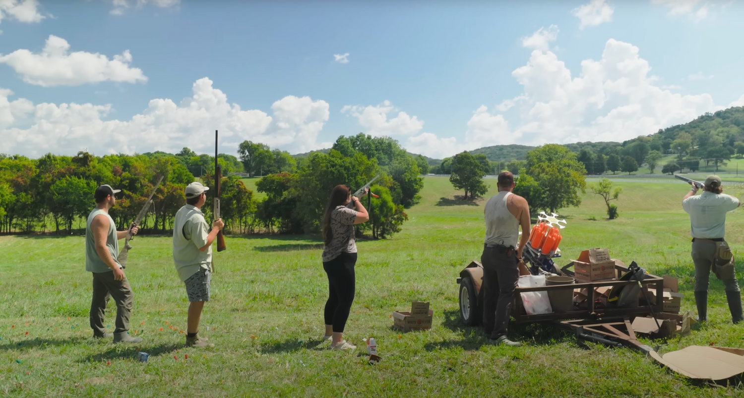 dove hunting clay shooting