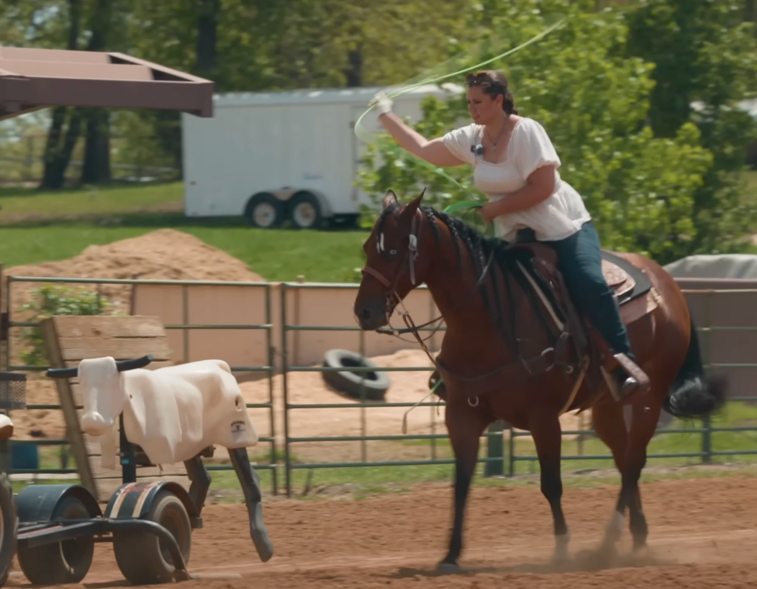 Team Roping 101: My First Cattle Roping Lesson with AQHA Pro Bryce Briggs