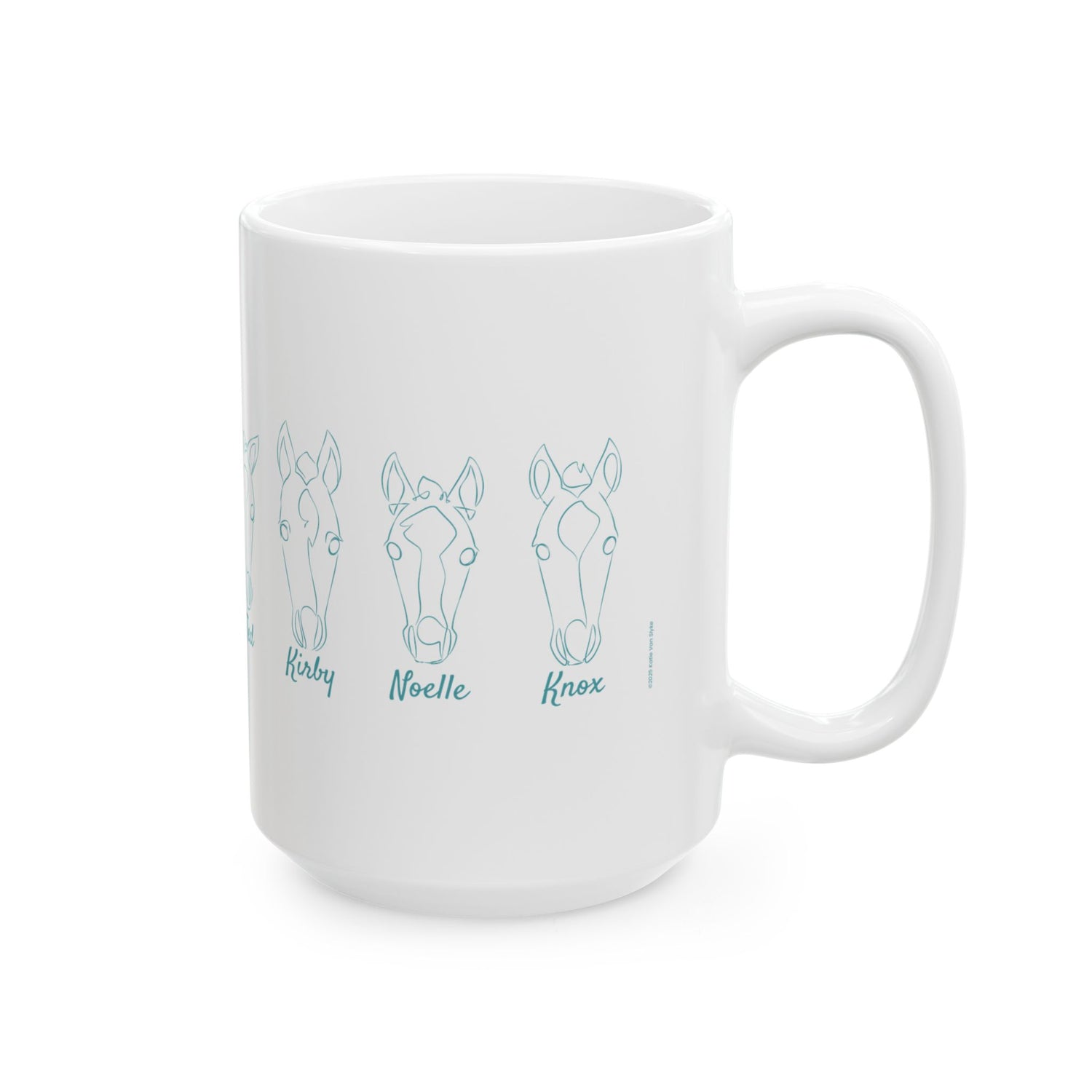 2025 Foals Sketch Mugs by Katie Van Slyke™