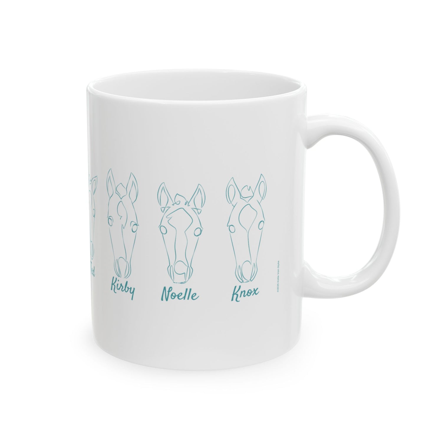 2025 Foals Sketch Mugs by Katie Van Slyke™