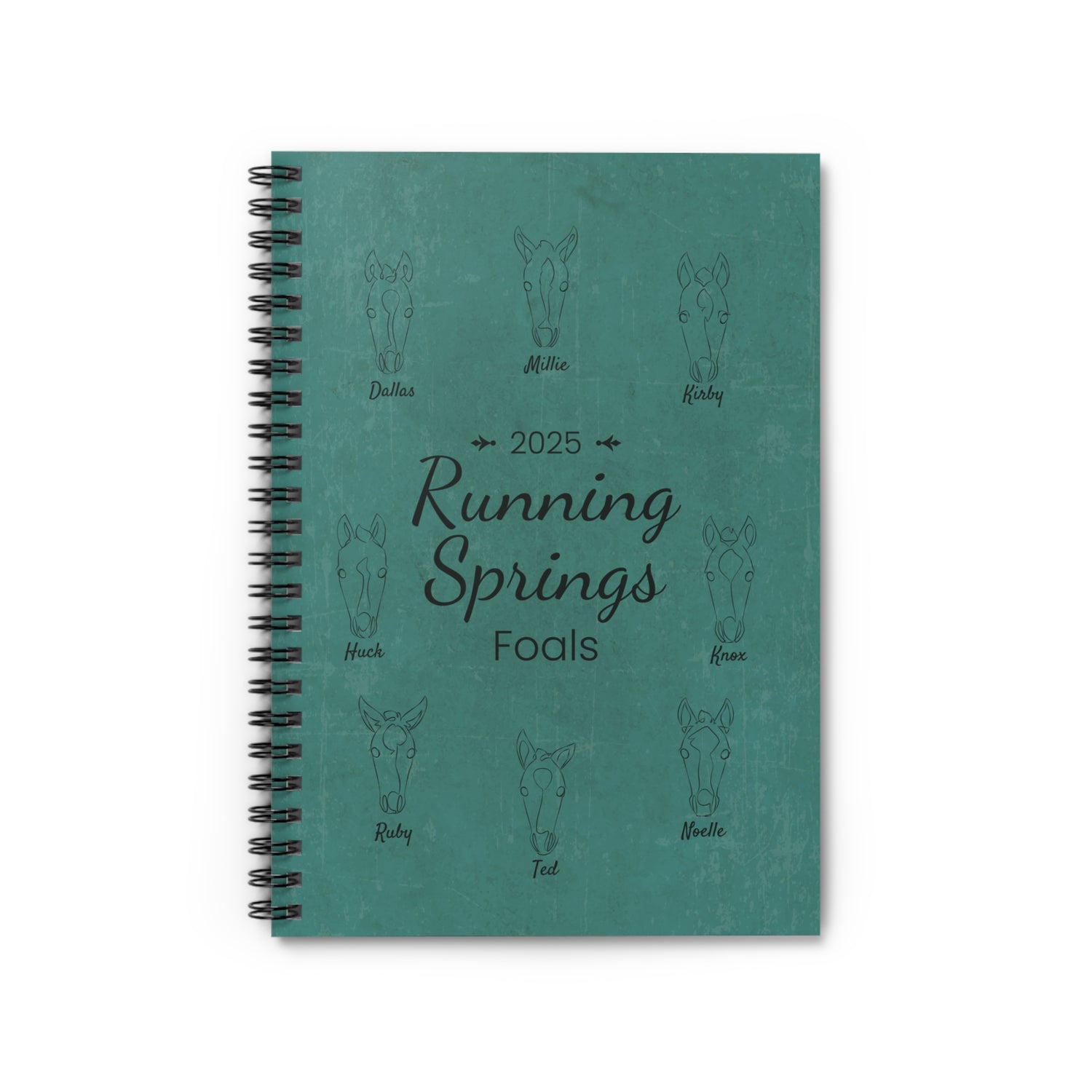 2025 Foals Sketch Notebook by Katie Van Slyke™