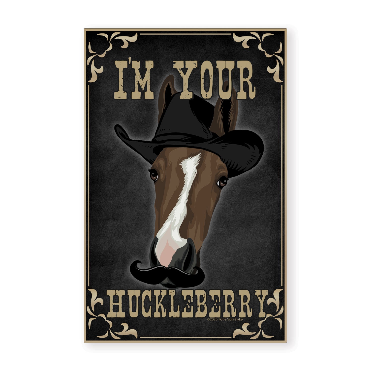 2025 Foals Sticker 8-Pack by Katie Van Slyke™ Huckleberry