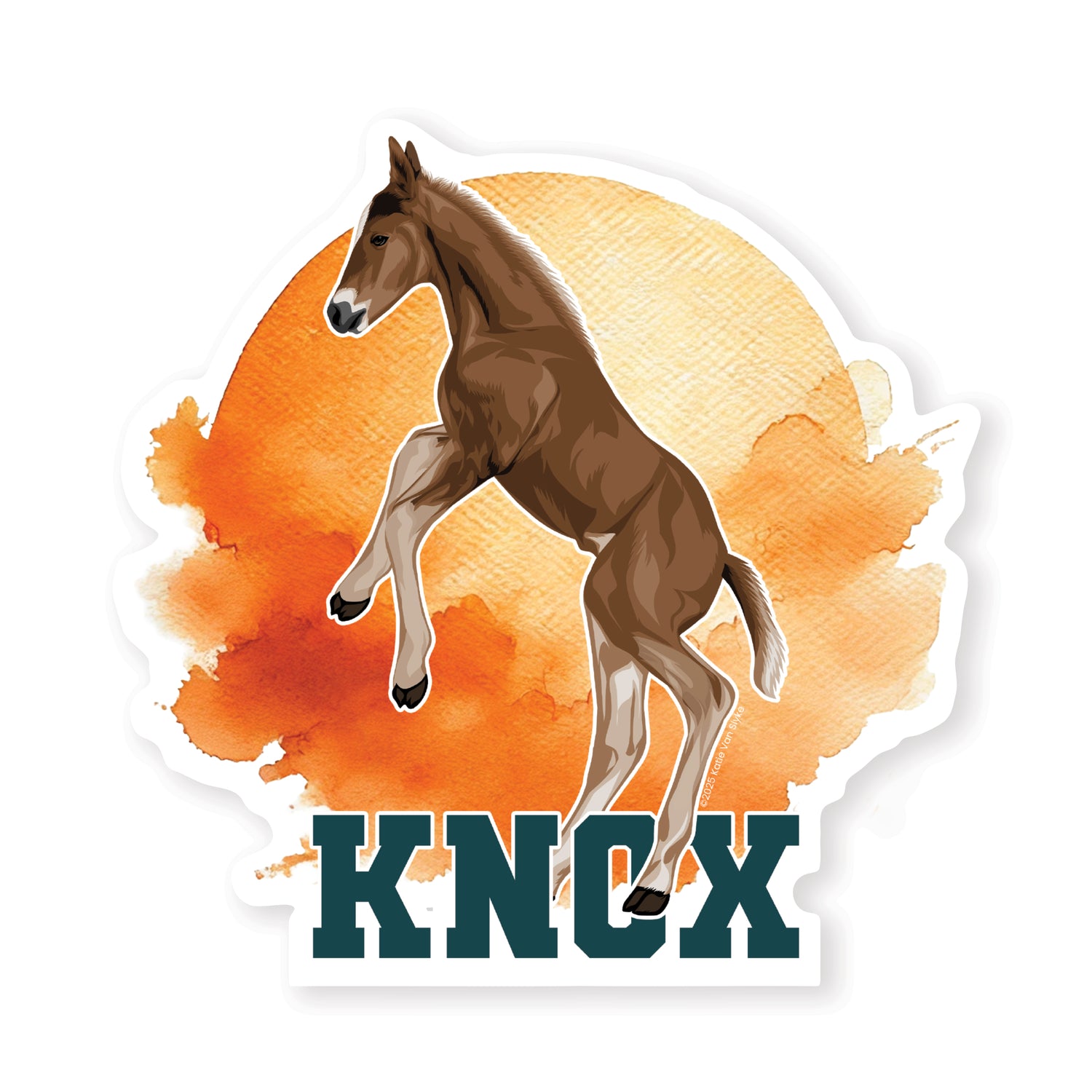 2025 Foals Sticker 8-Pack by Katie Van Slyke™ Knox