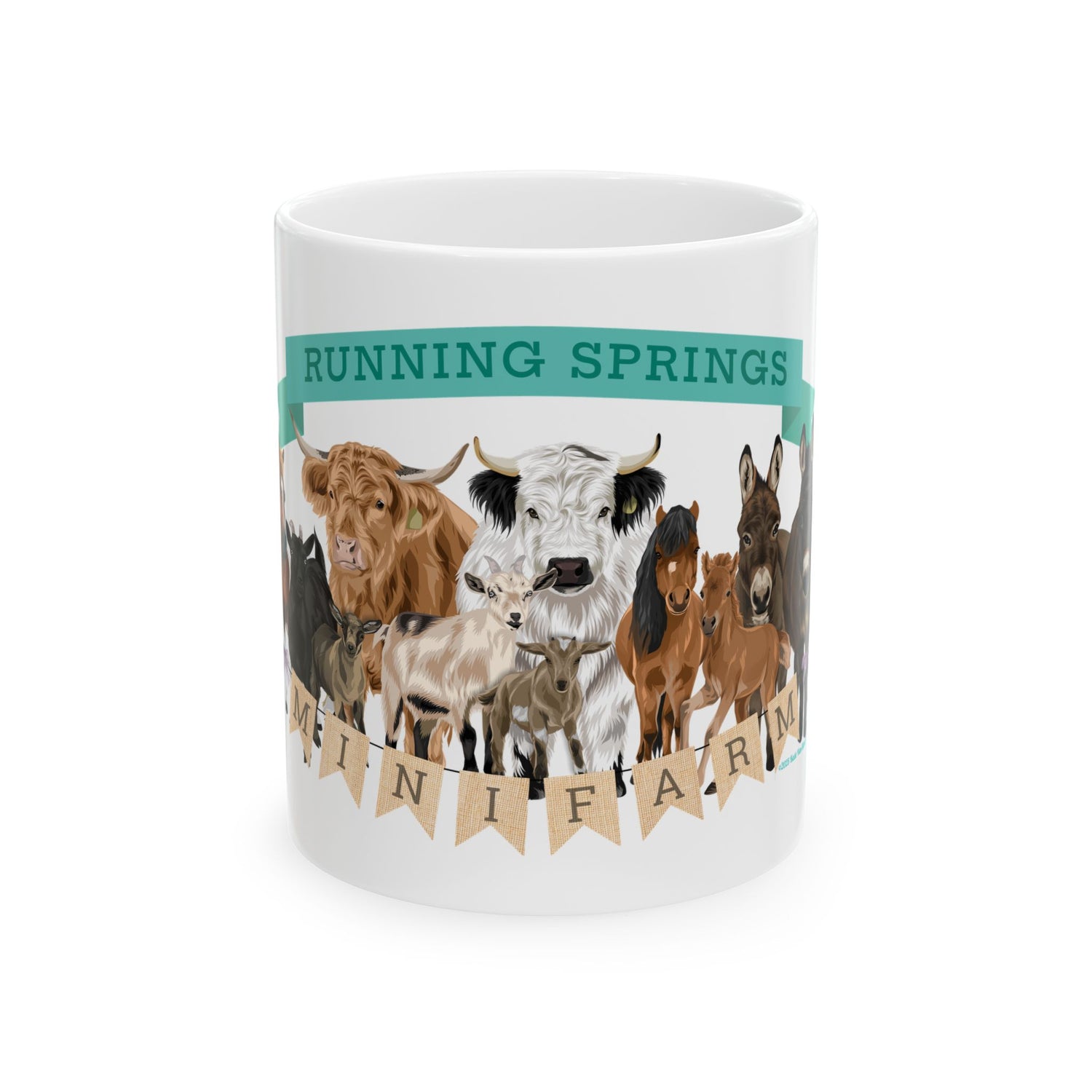 2025 Mini Farm Mugs by Katie Van Slyke™ 11oz front
