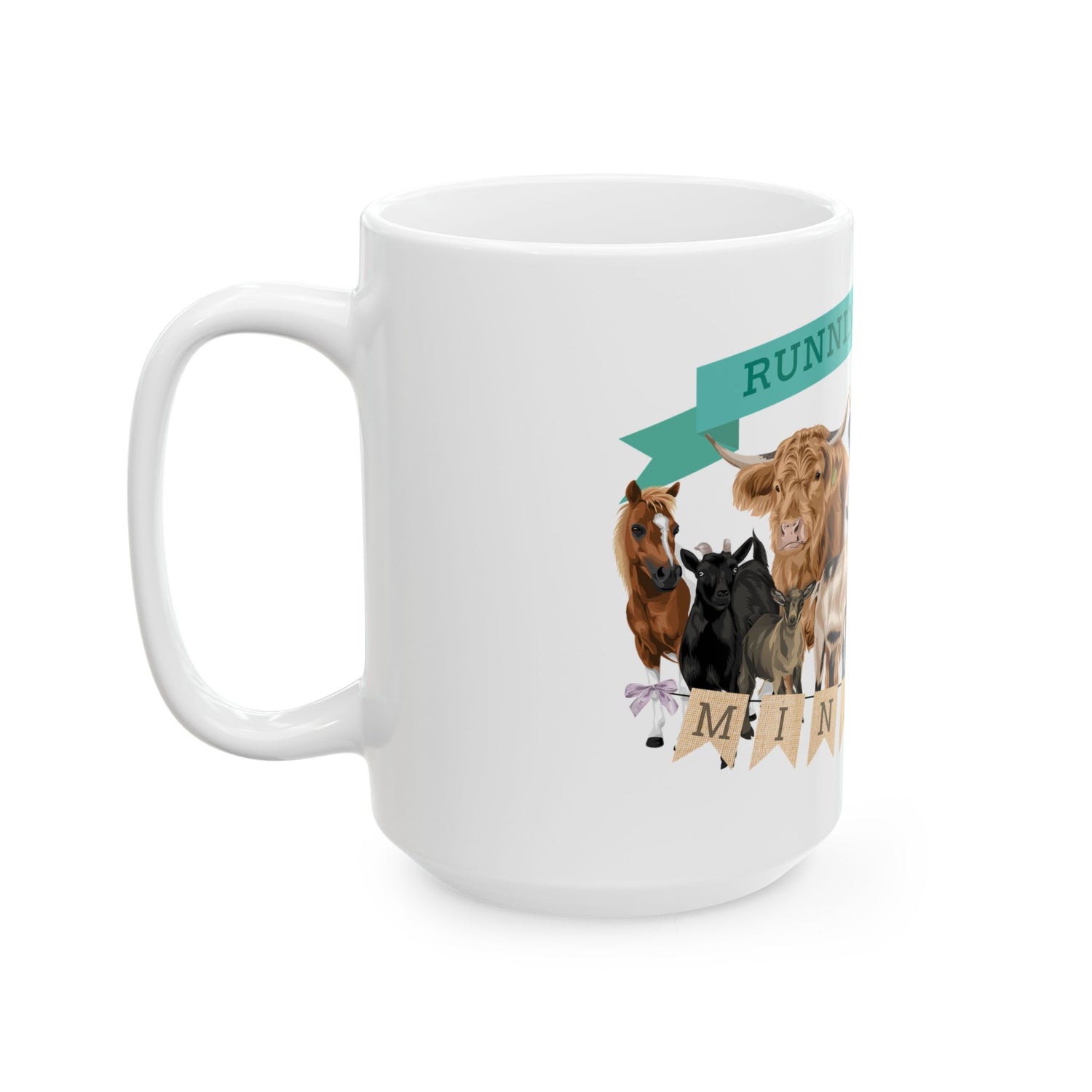 2025 Mini Farm Mugs by Katie Van Slyke™ 15oz left