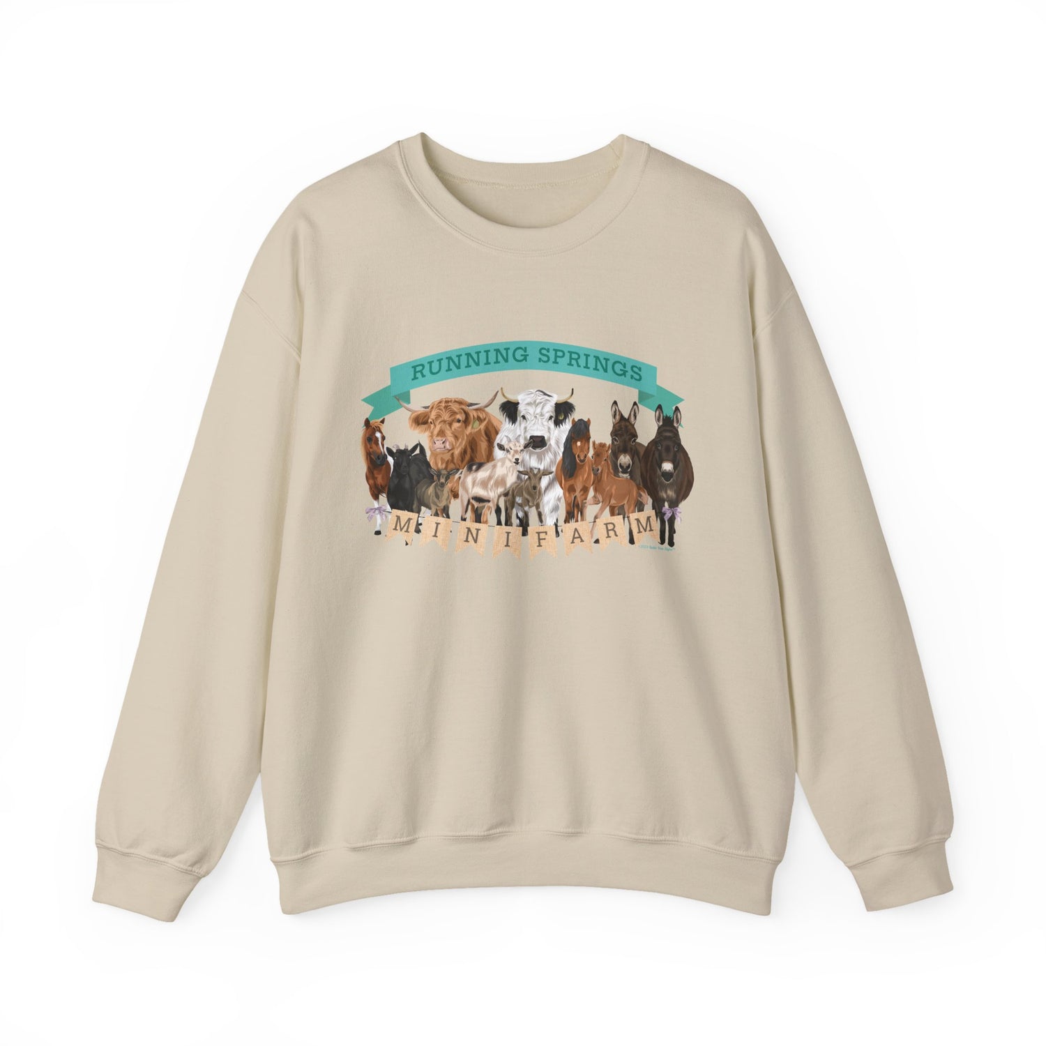 2025 Mini Farm Sweatshirt by Katie Van Slyke™ Sand