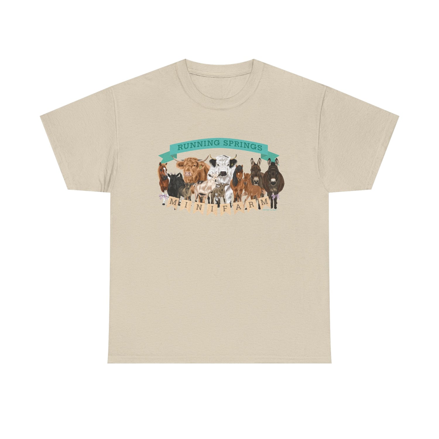 2025 Mini Farm T-Shirt by Katie Van Slyke™ Sand