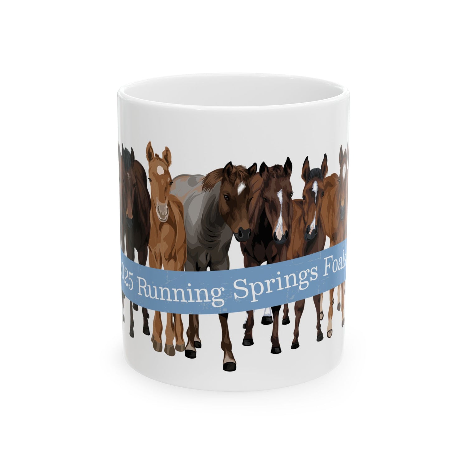 2025 Running Springs Foals Mugs by Katie Van Slyke™ 11 oz