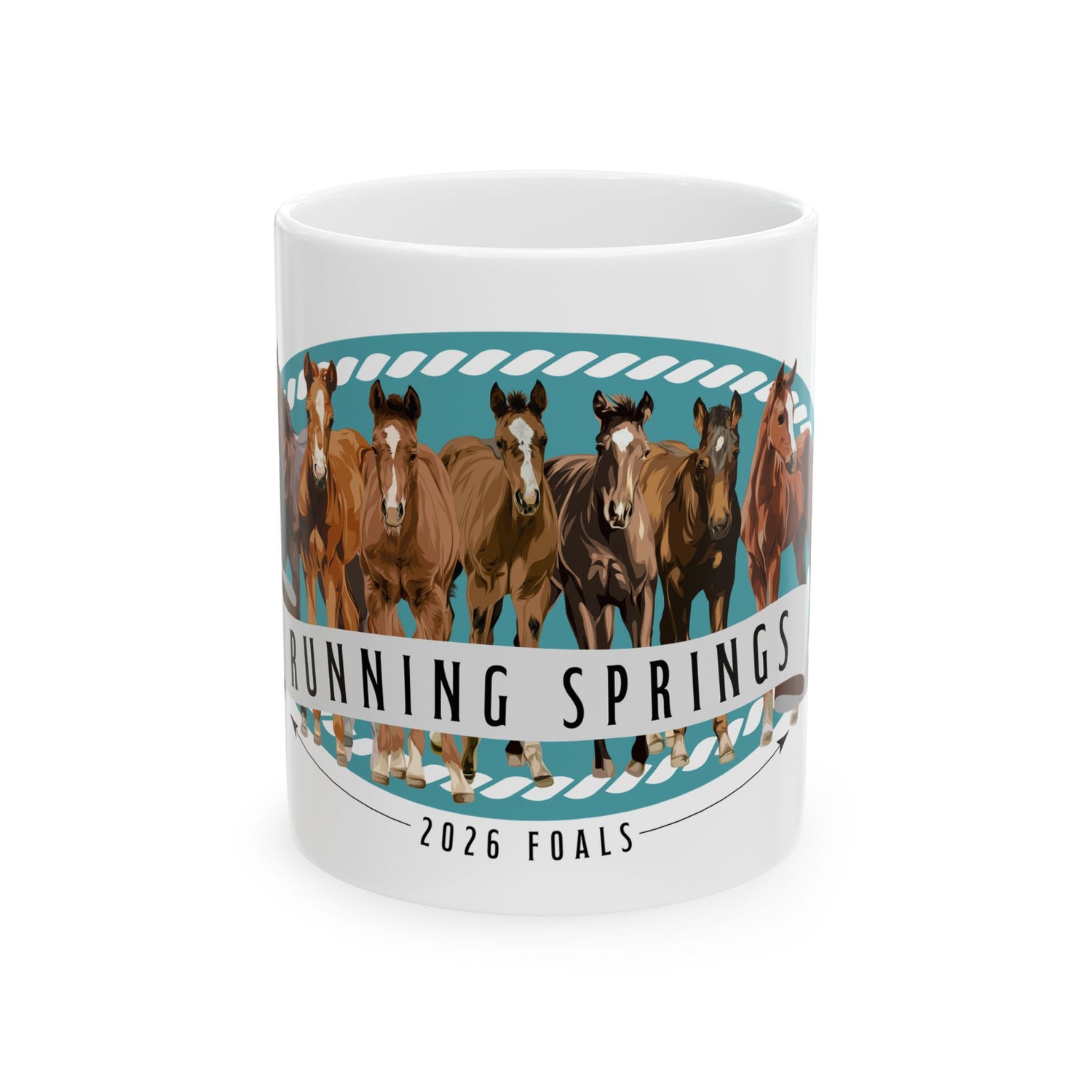 2026 Foals Lineup Mugs by Katie Van Slyke - 11oz front