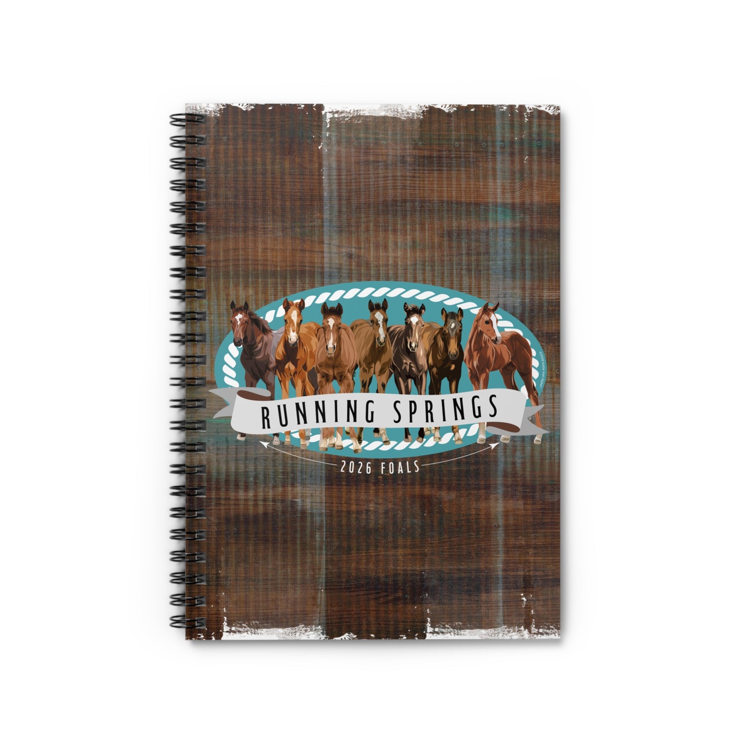 2026 Foals Lineup Notebook by Katie Van Slyke - front