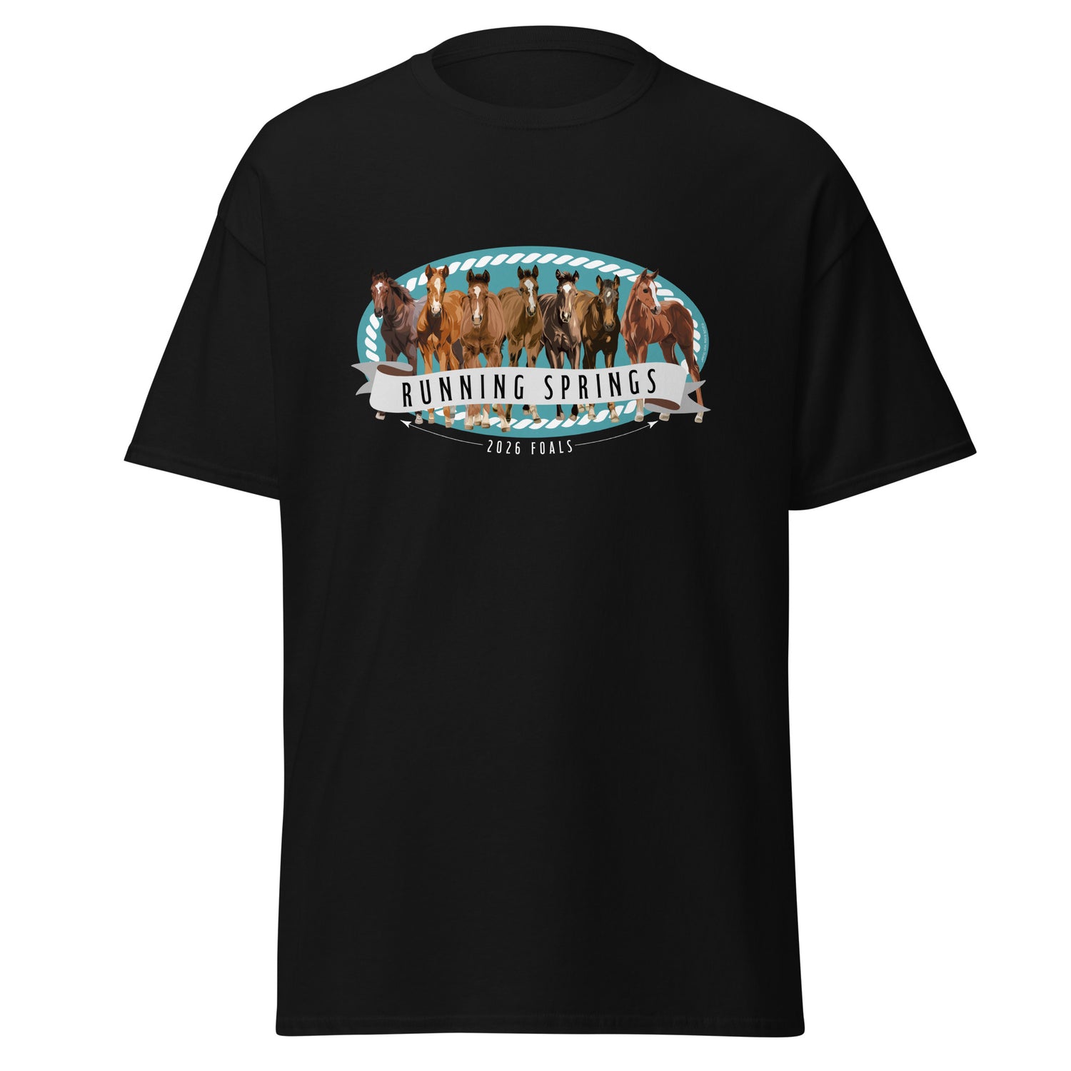 2026 Foals Lineup T-Shirt by Katie Van Slyke - Black