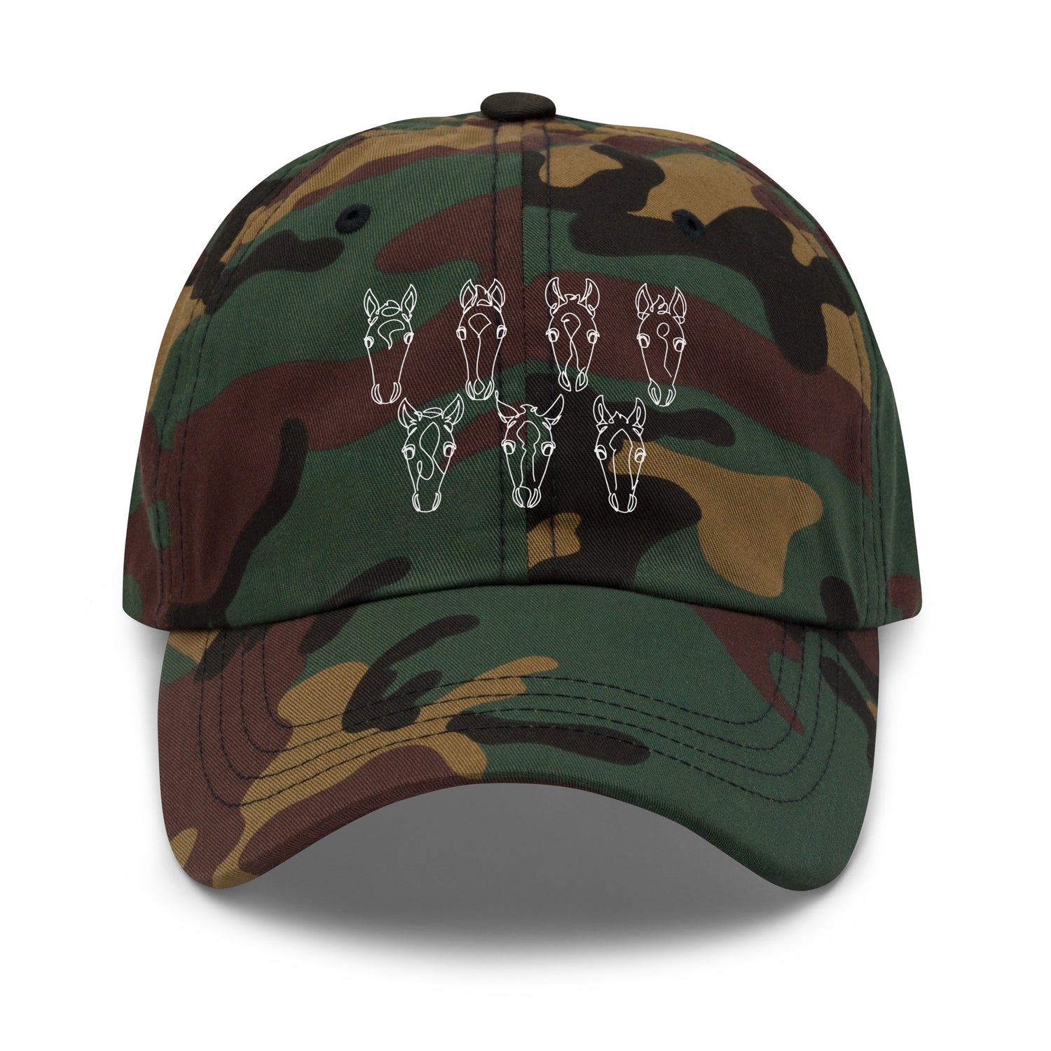 2026 Foals Sketch Hat by Katie Van Slyke - Green Camo
