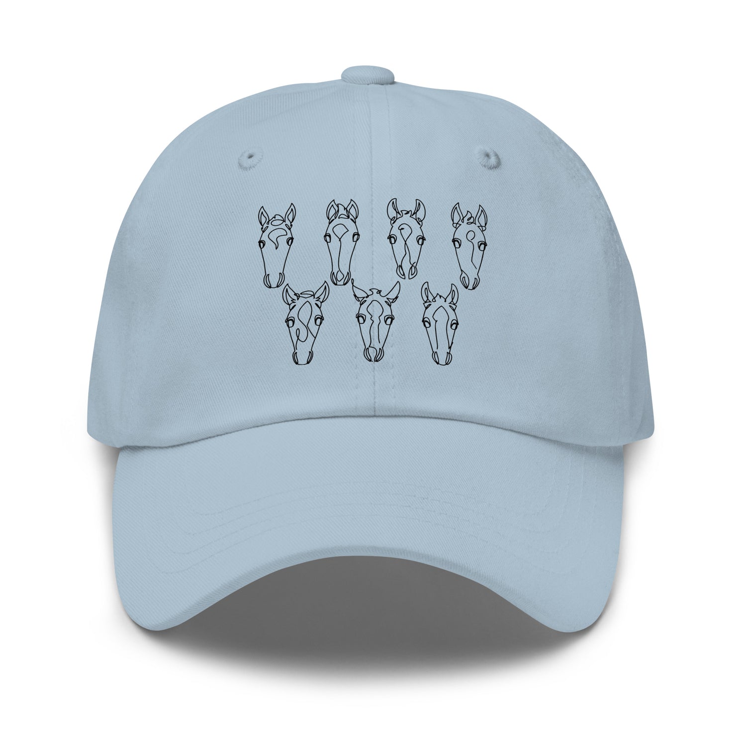 2026 Foals Sketch Hat by Katie Van Slyke - Light Blue