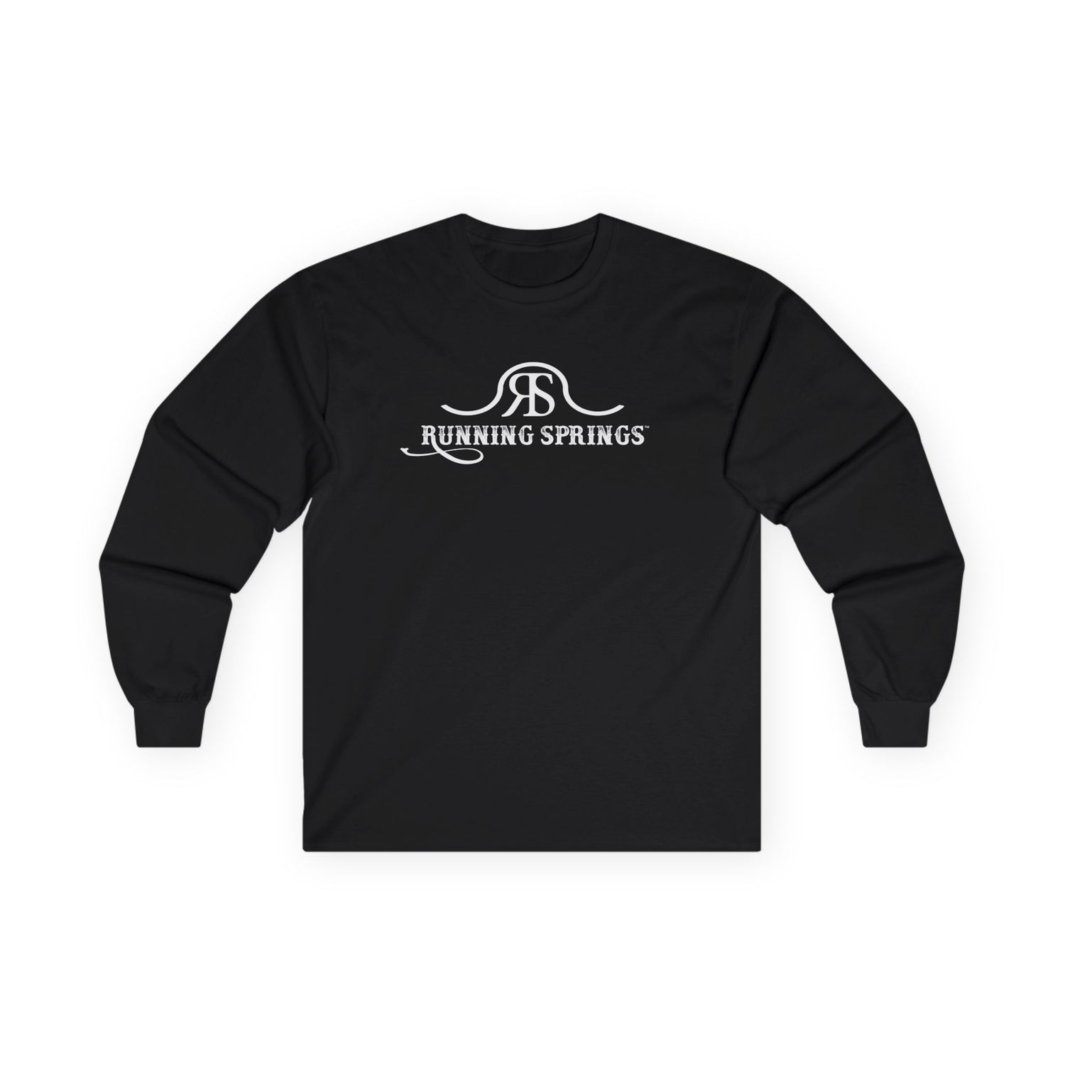 2026 Running Springs Long Sleeve T-Shirt by Katie Van Slyke® Black