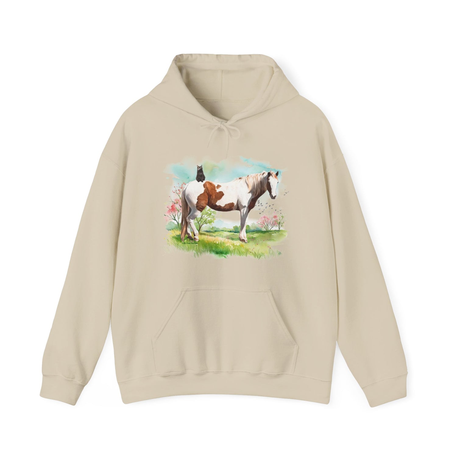 Bo and Salem Hoodie by Katie Van Slyke™ Sand