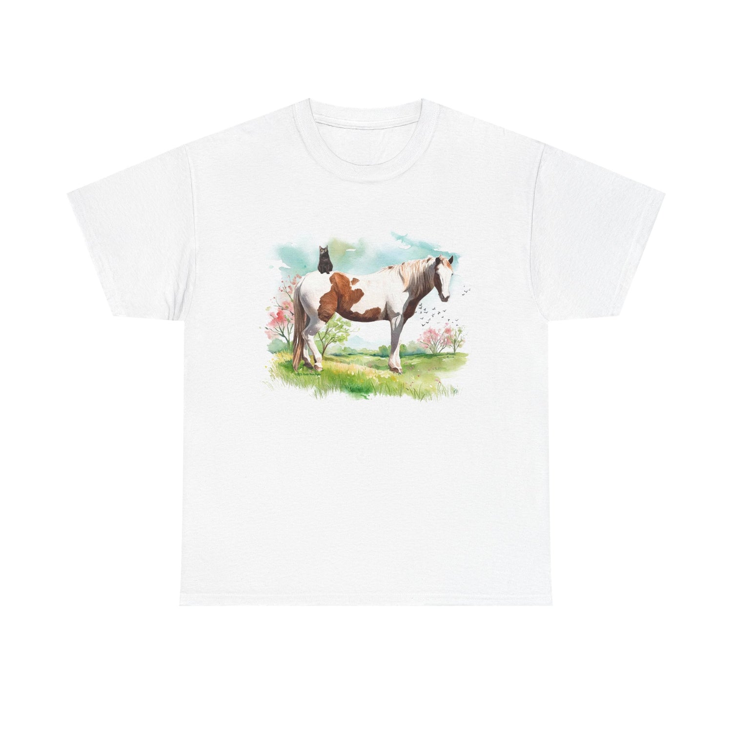 Bo and Salem T-Shirt by Katie Van Slyke™ White