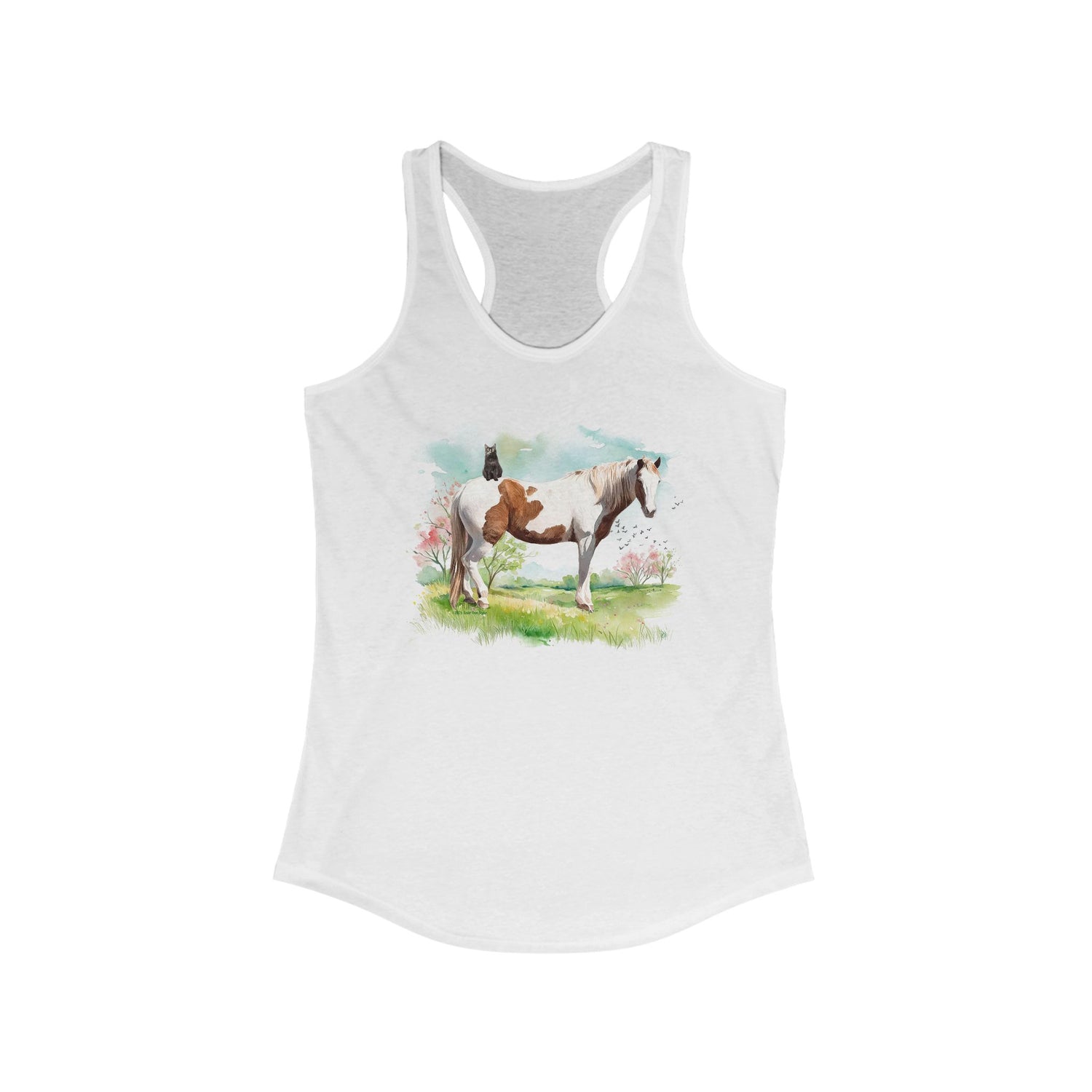 Bo and Salem Tank by Katie Van Slyke™ White