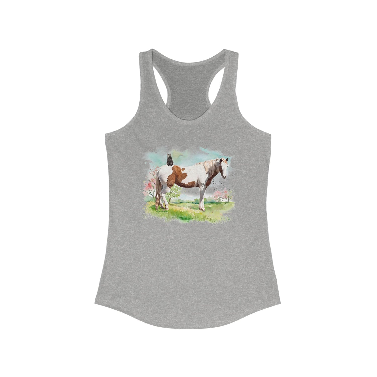 Bo and Salem Tank by Katie Van Slyke™ Sport Grey