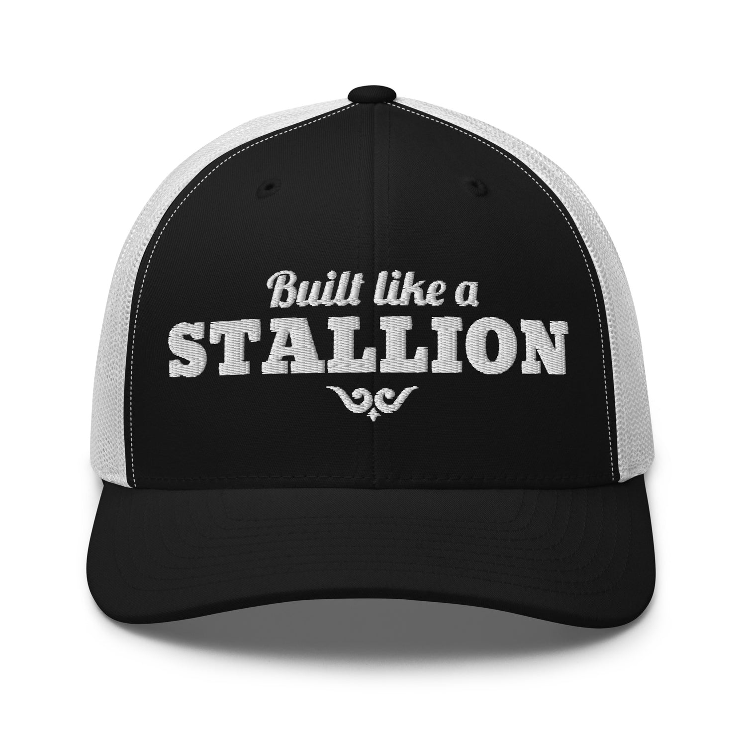 Built Like A Stallion Trucker Hat by Katie Van Slyke™