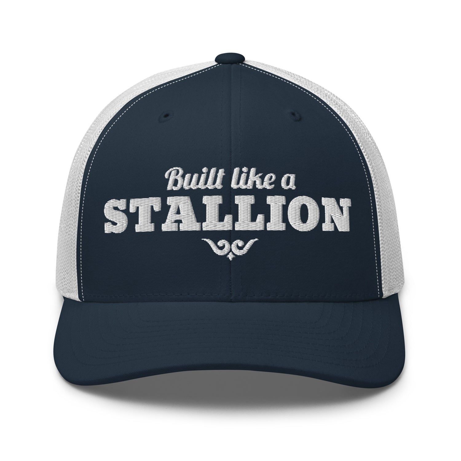 Built Like A Stallion Trucker Hat by Katie Van Slyke™