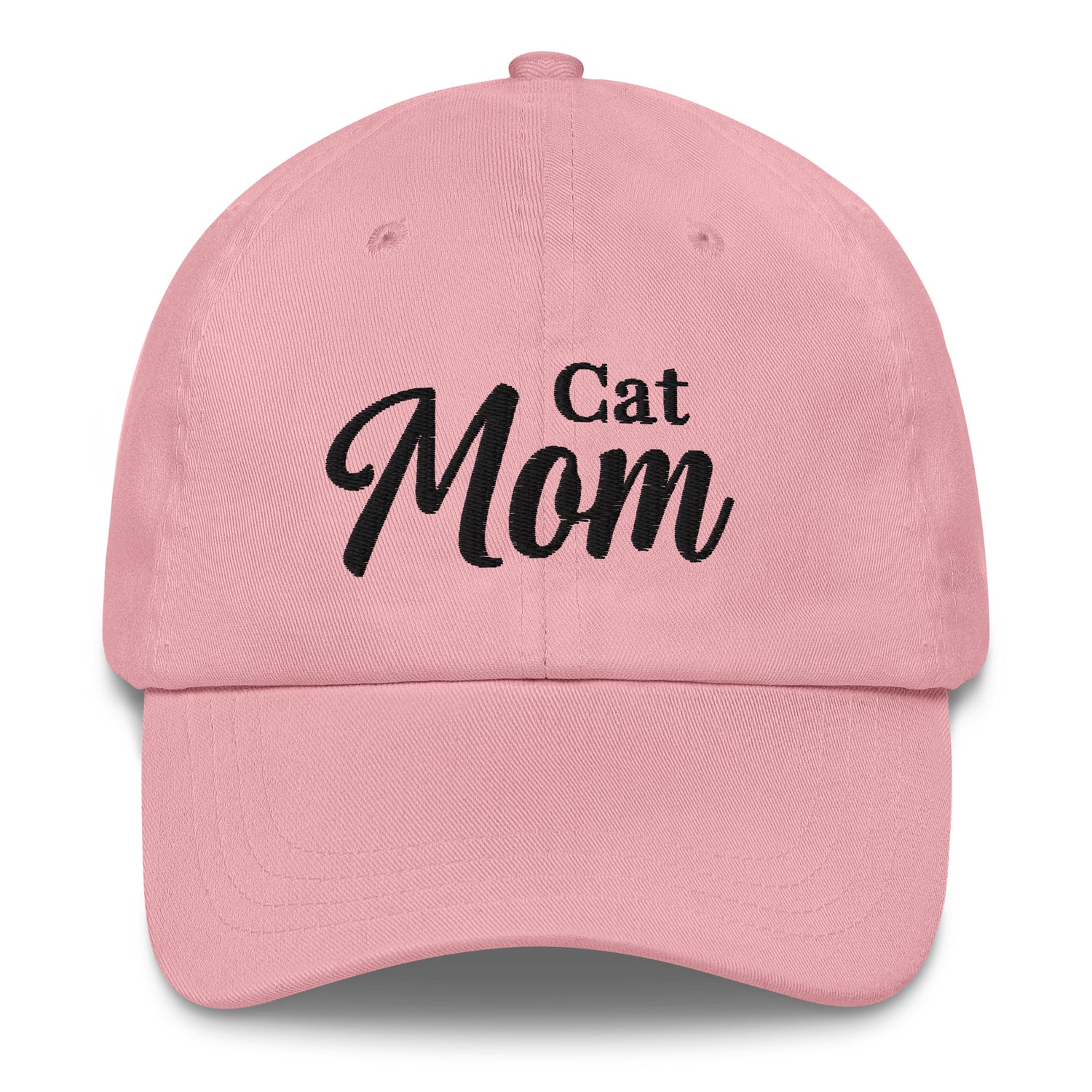 Cat Mom Hat by Katie Van Slyke - pink