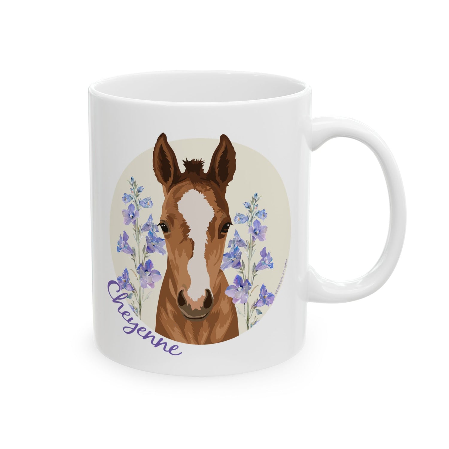 Cheyenne Mugs by Katie Van Slyke - 11oz front