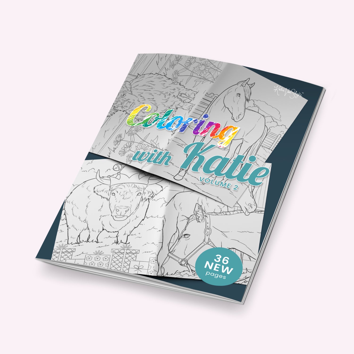 Coloring With Katie Volume 2 by Katie Van Slyke®
