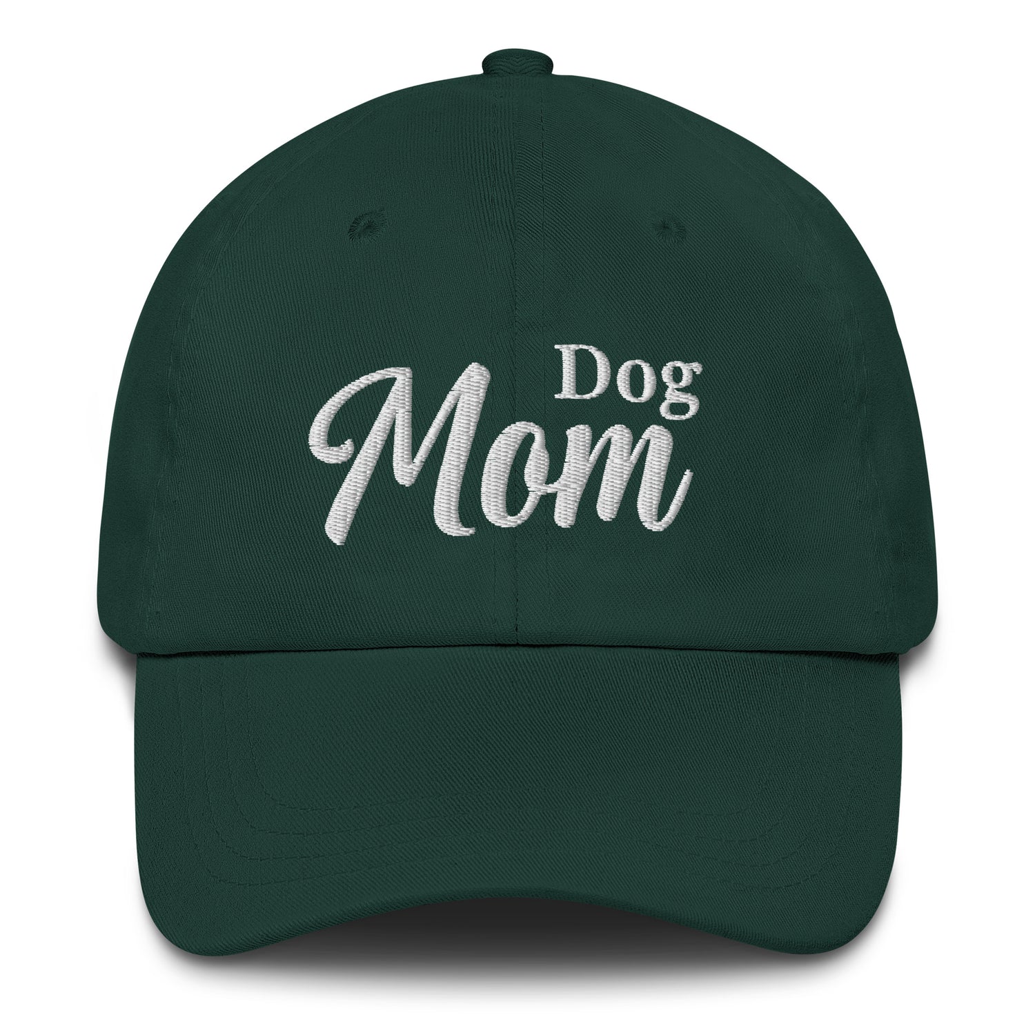 Dog Mom Hat by Katie Van Slyke - spruce