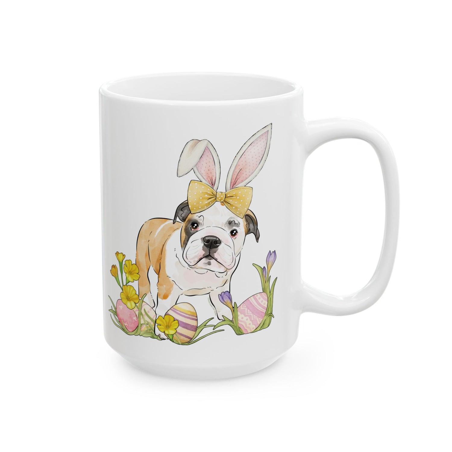 Easter Frankie Mugs by Katie Van Slyke® 15oz front