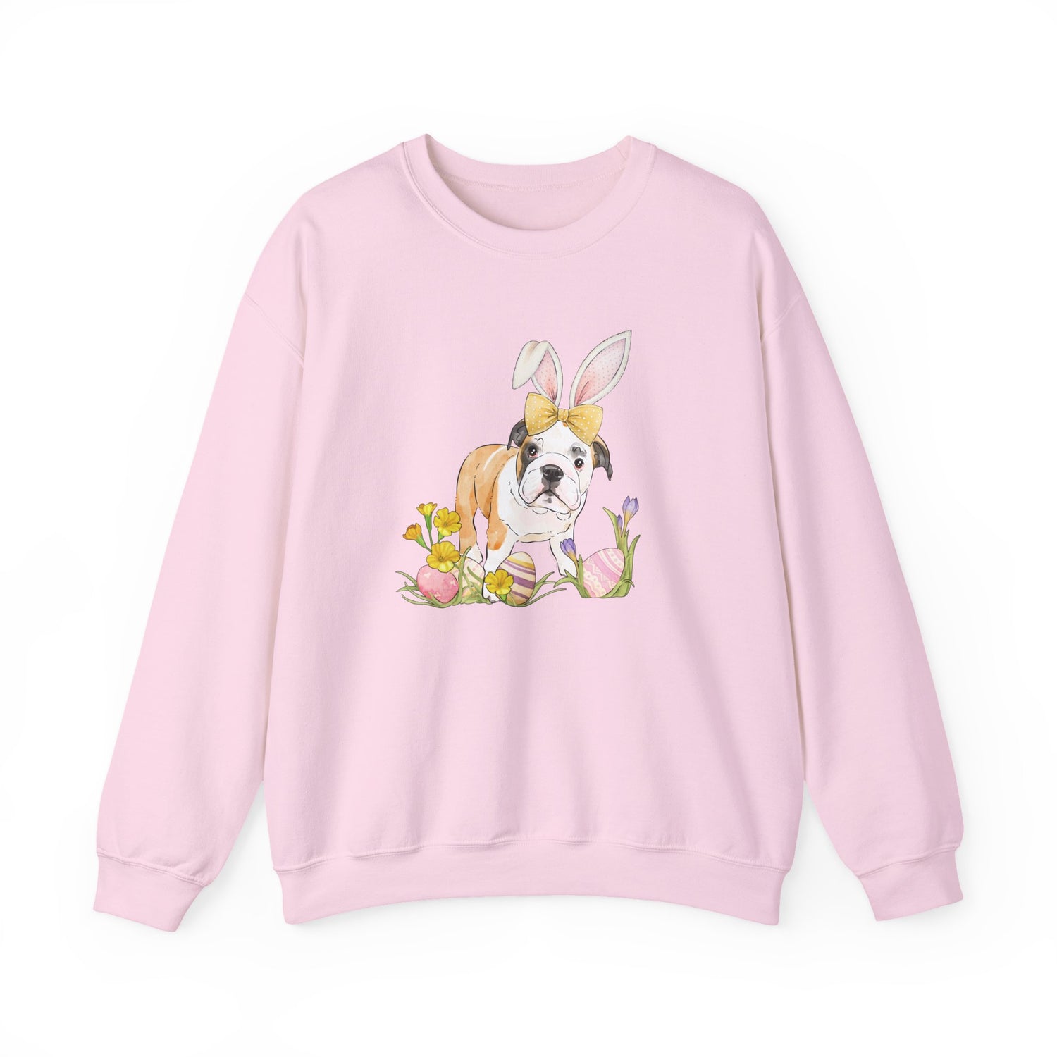 Easter Frankie Sweatshirt by Katie Van Slyke® Light pink