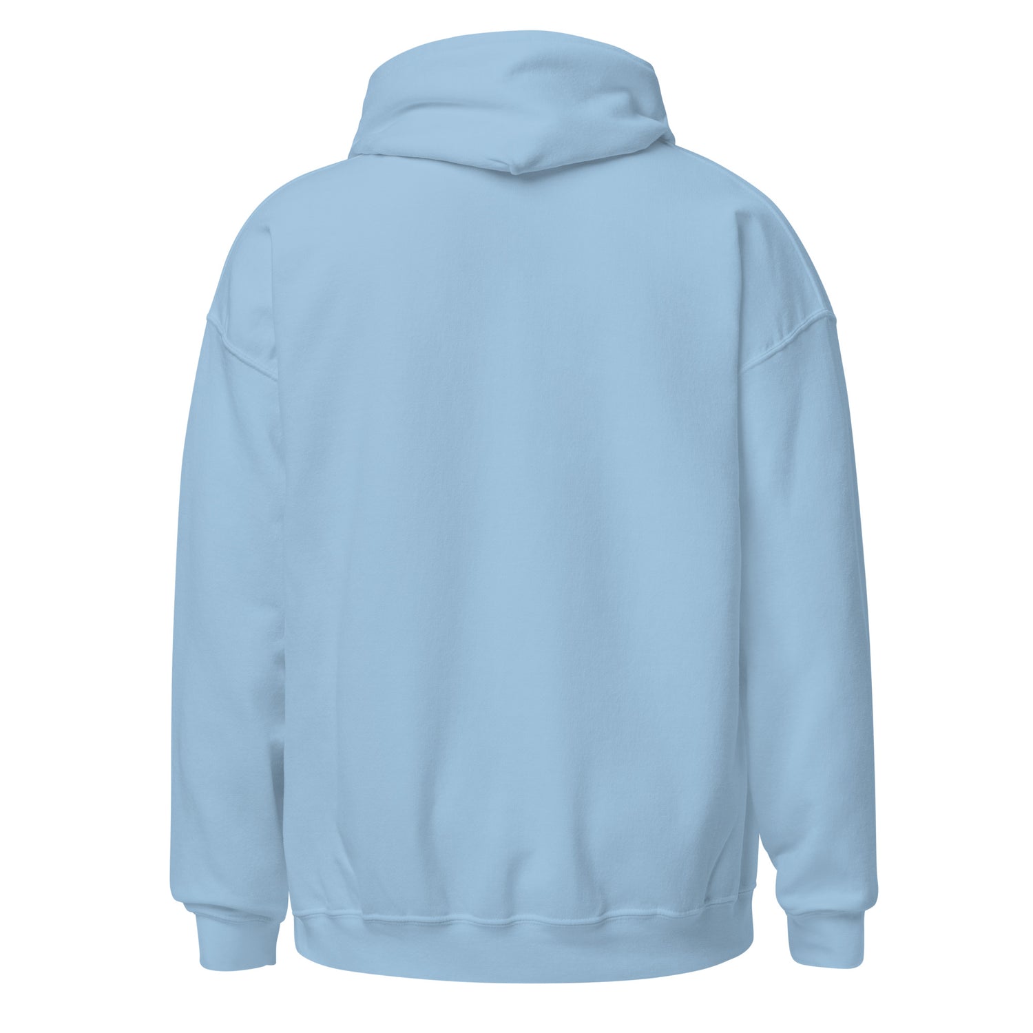 Eggs Benedict Hoodie by Katie Van Slyke - Light Blue back