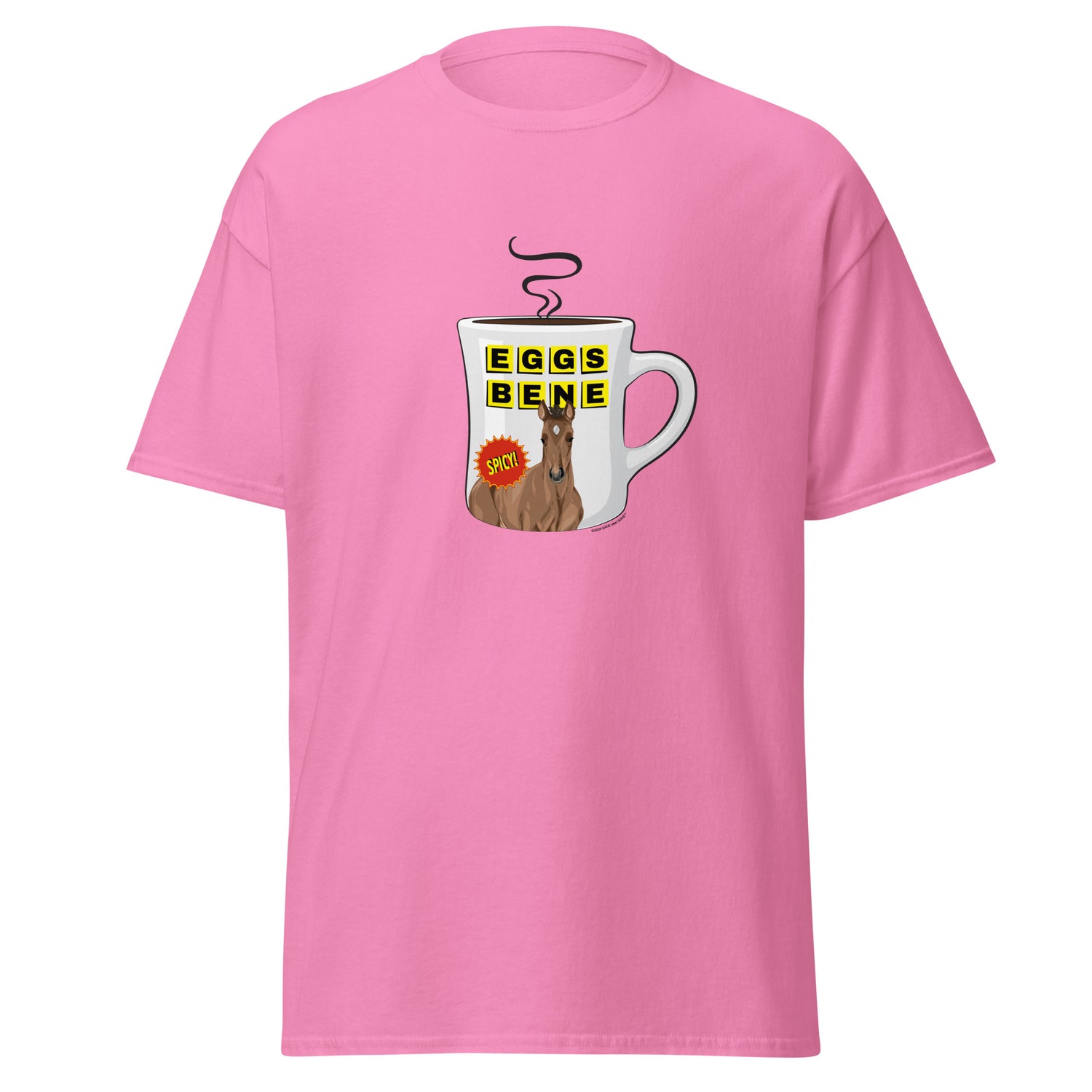 Eggs Benedict T-Shirt by Katie Van Slyke - Azalea