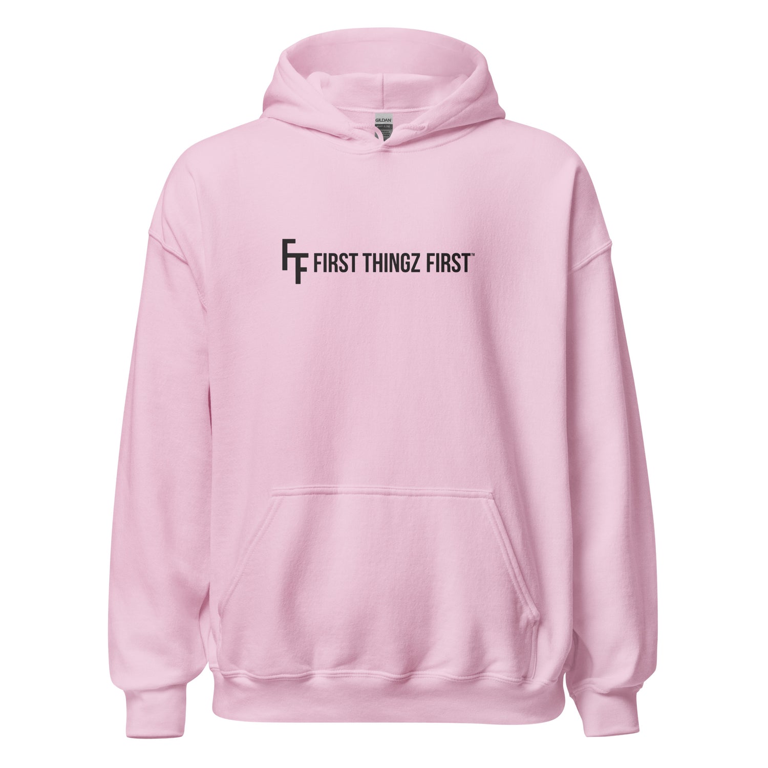 First Thingz First Hoodie by Katie Van Slyke - Light Pink