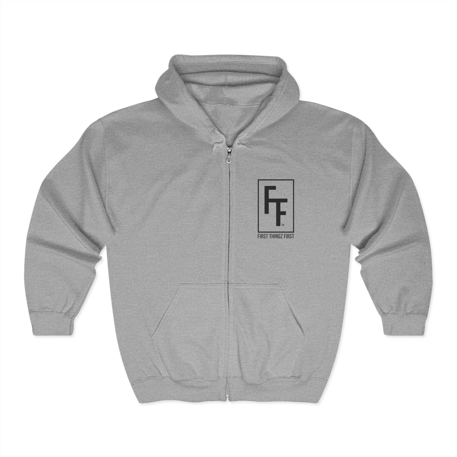 First Thingz First Zip-Up Hoodie by Katie Van Slyke™