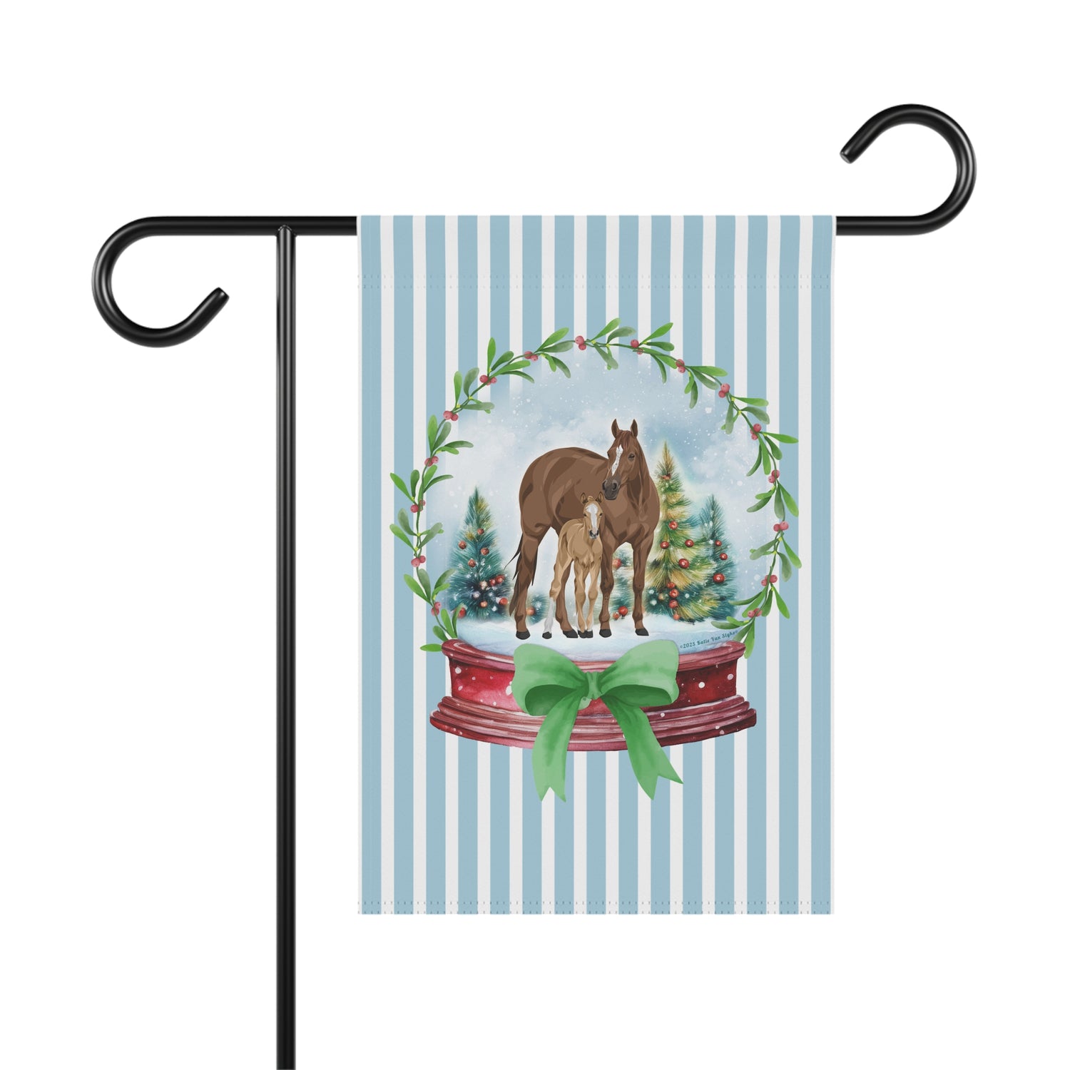 Frosty Foal Banner by Katie Van Slyke® front