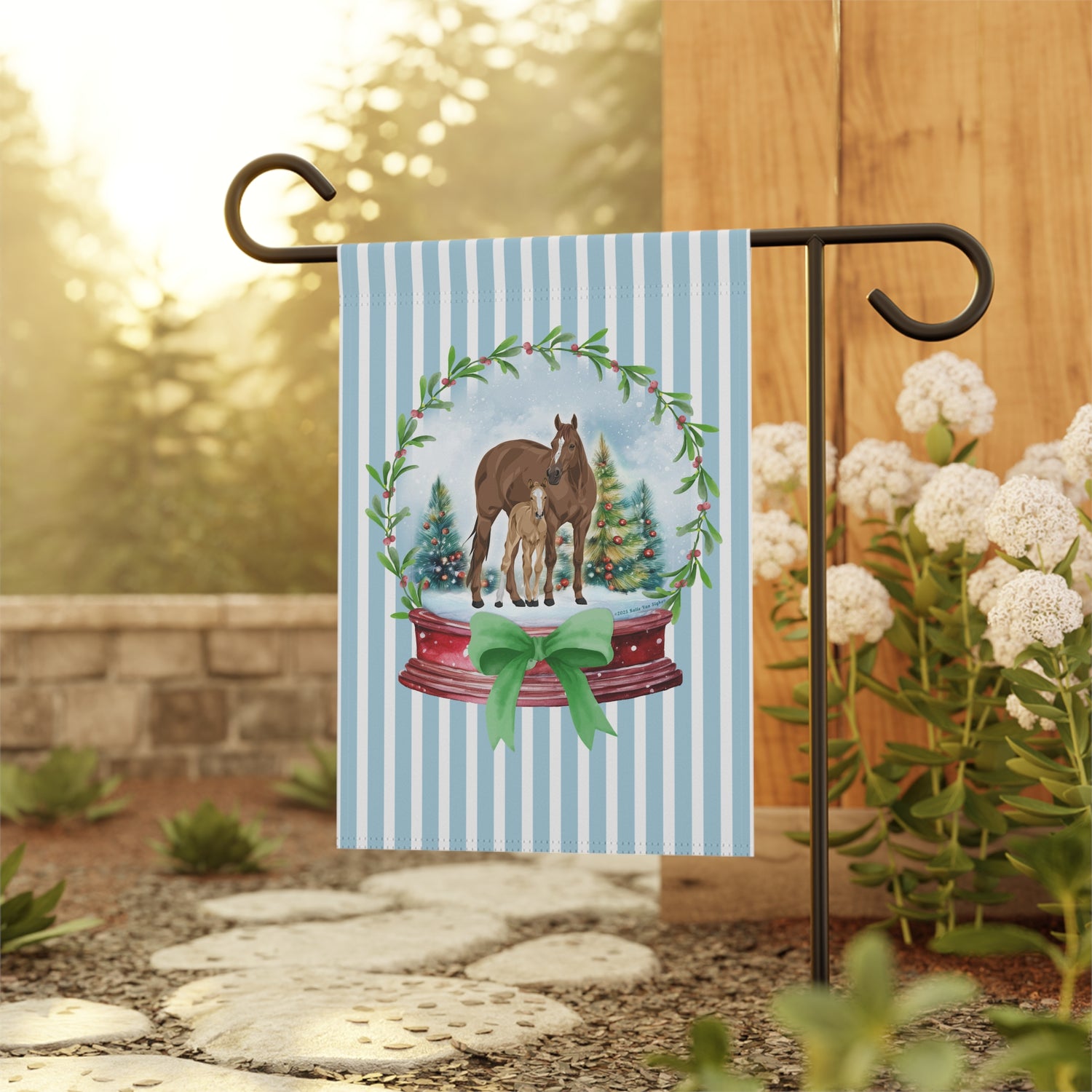 Frosty Foal Banner by Katie Van Slyke® Lifestyle