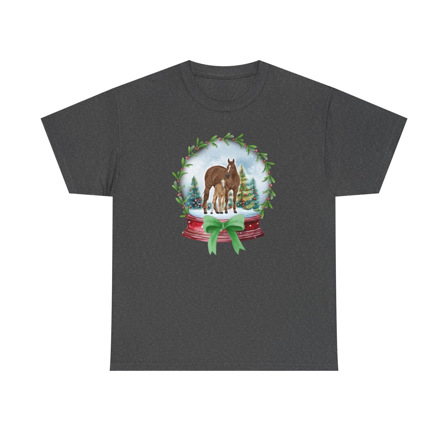 Frosty Foal T-Shirt by Katie Van Slyke® Dark Heather
