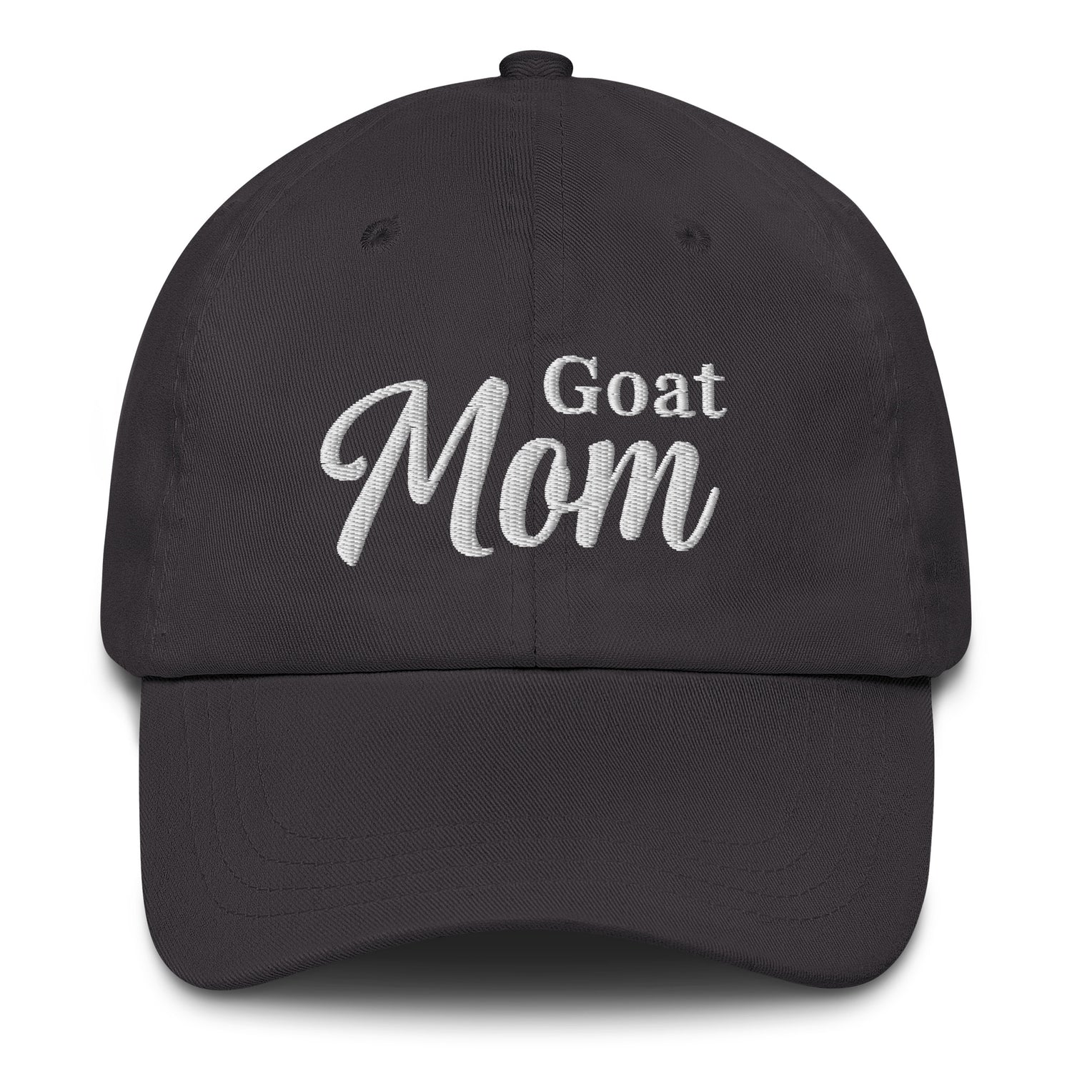 Goat Mom Hat by Katie Van Slyke - dark grey