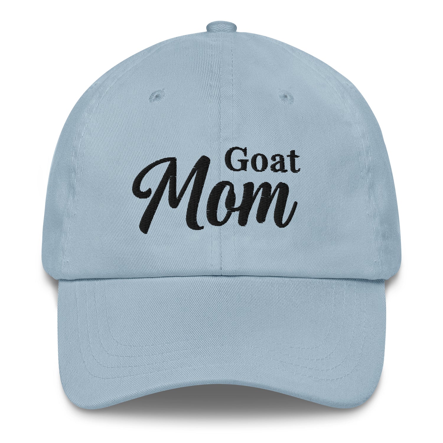 Goat Mom Hat by Katie Van Slyke - light blue