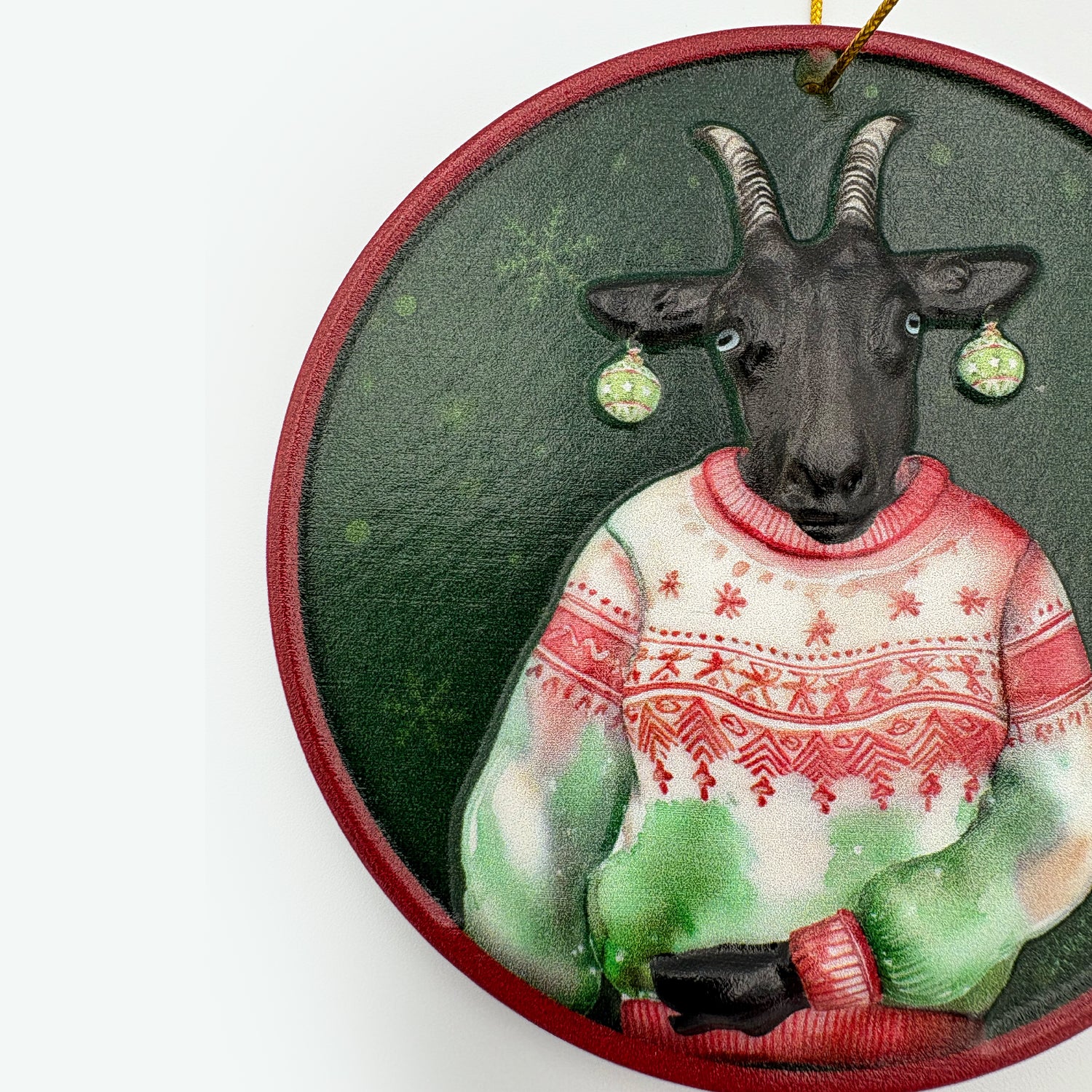 Bella Ornament by Katie Van Slyke®4
