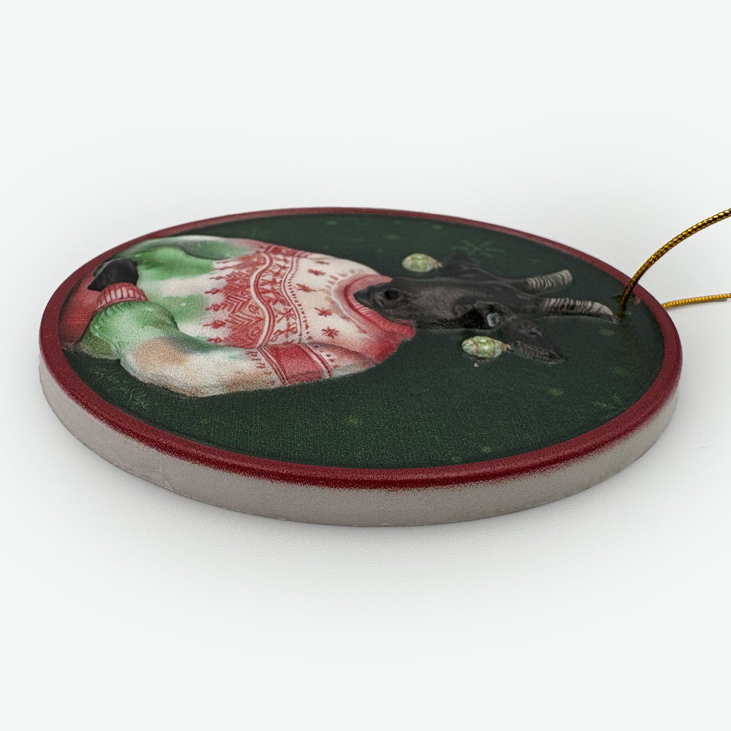 Bella Ornament by Katie Van Slyke®2