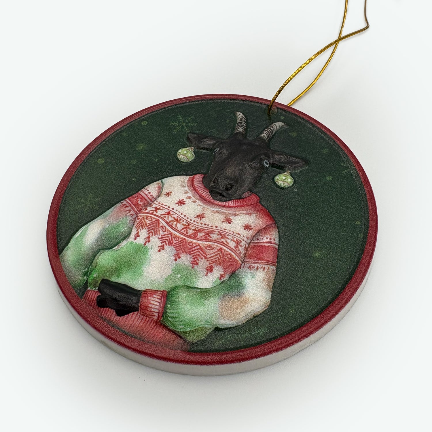 Bella Ornament by Katie Van Slyke®3