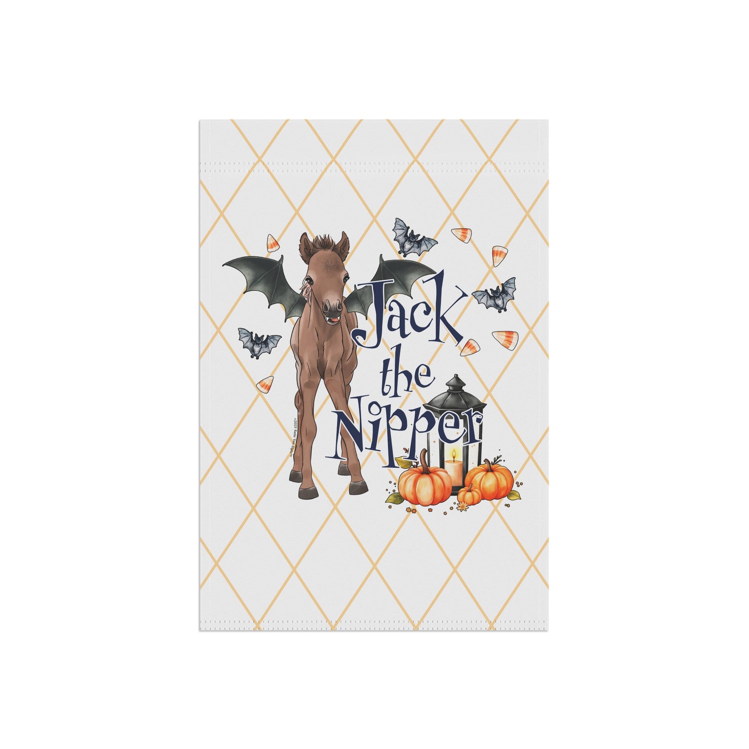 Jack The Nipper Banner by Katie Van Slyke™ Front
