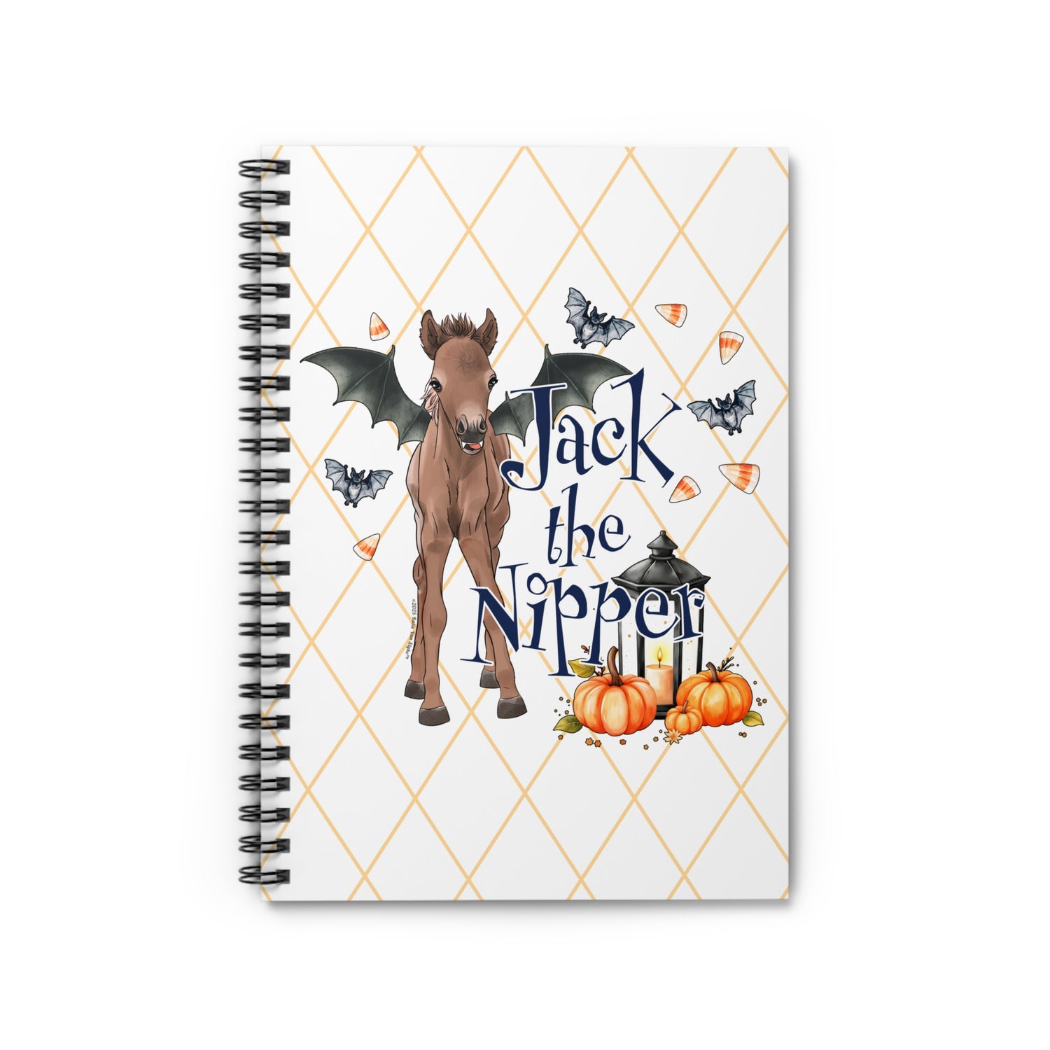 Jack The Nipper Notebook by Katie Van Slyke™ Front