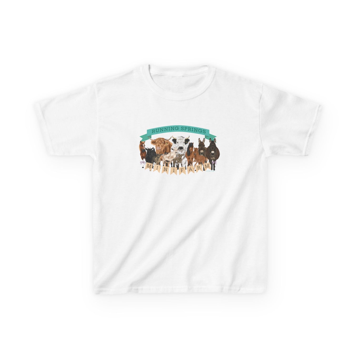 KIDS 2025 Mini Farm T-Shirt by Katie Van Slyke™ White