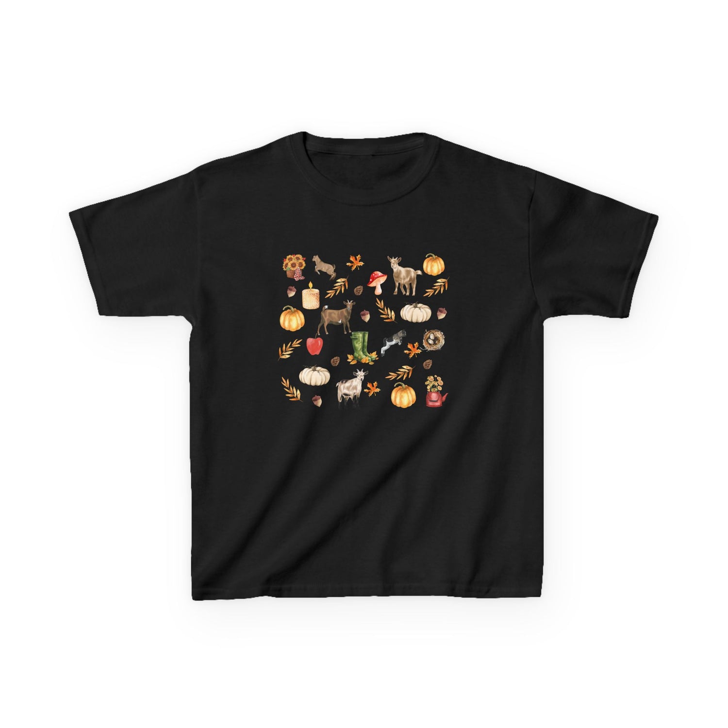 KIDS Autumn Goaties T-Shirt by Katie Van Slyke™ Black