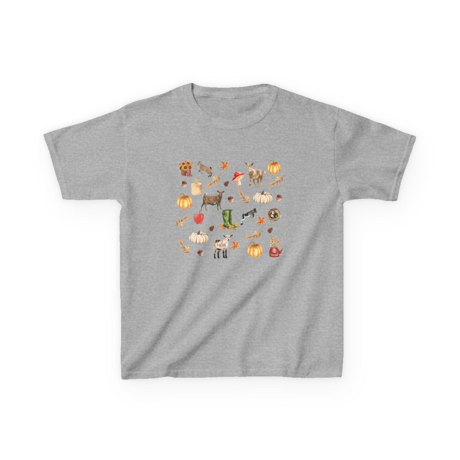 KIDS Autumn Goaties T-Shirt by Katie Van Slyke™ Sport Grey