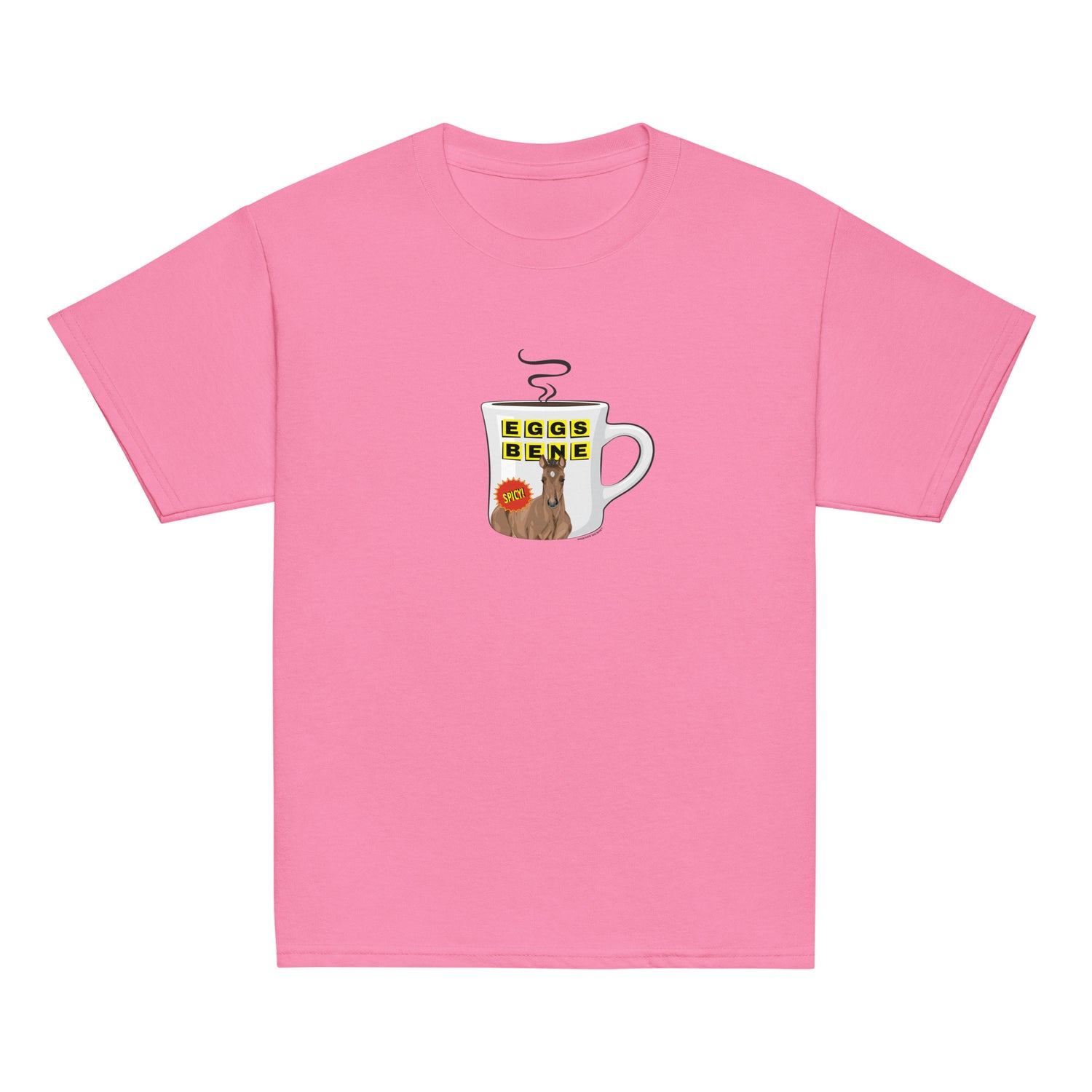 KIDS Eggs Benedict T-Shirt by Katie Van Slyke - Azalea