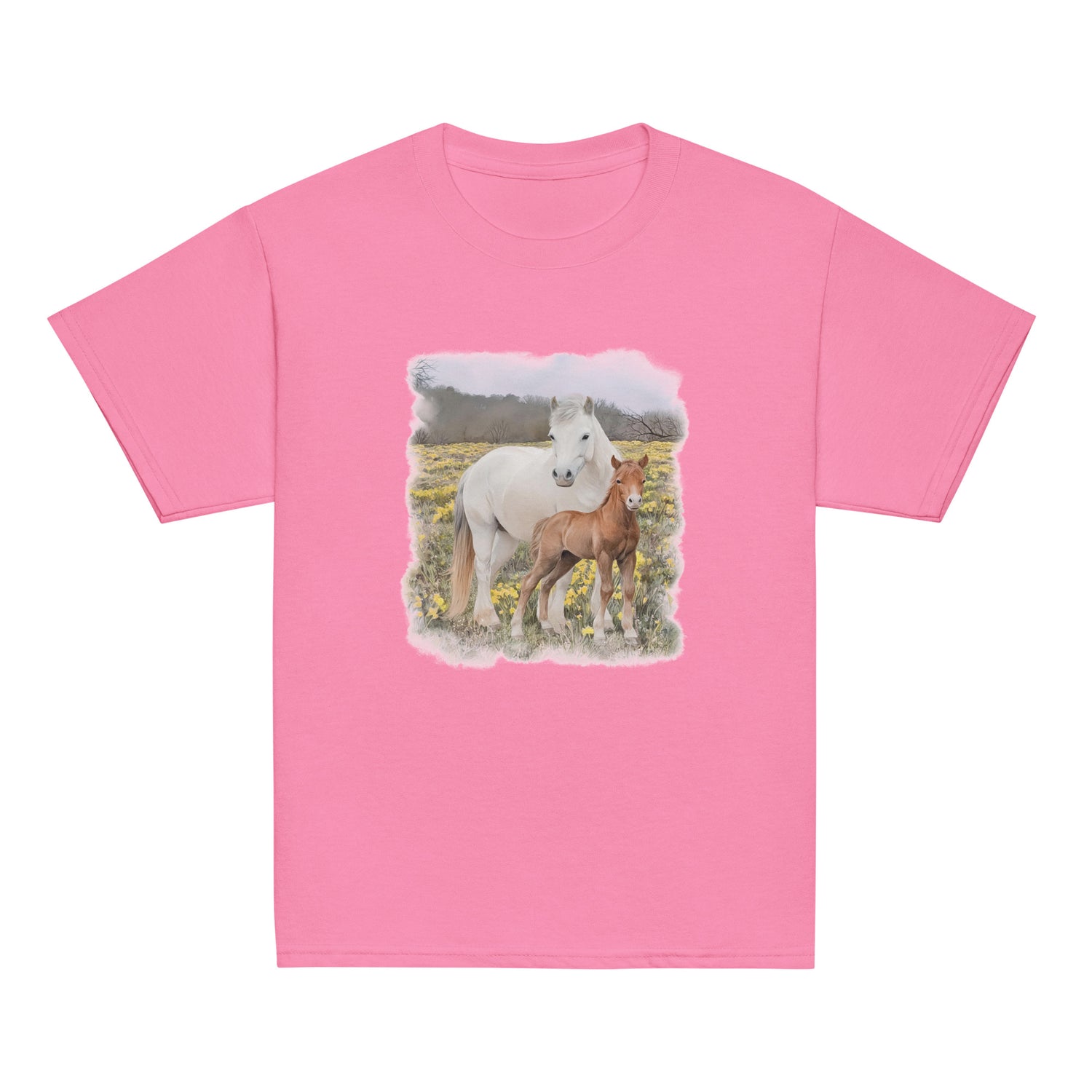 KIDS Glenn and Coco T-Shirt by Katie Van Slyke - Azalea