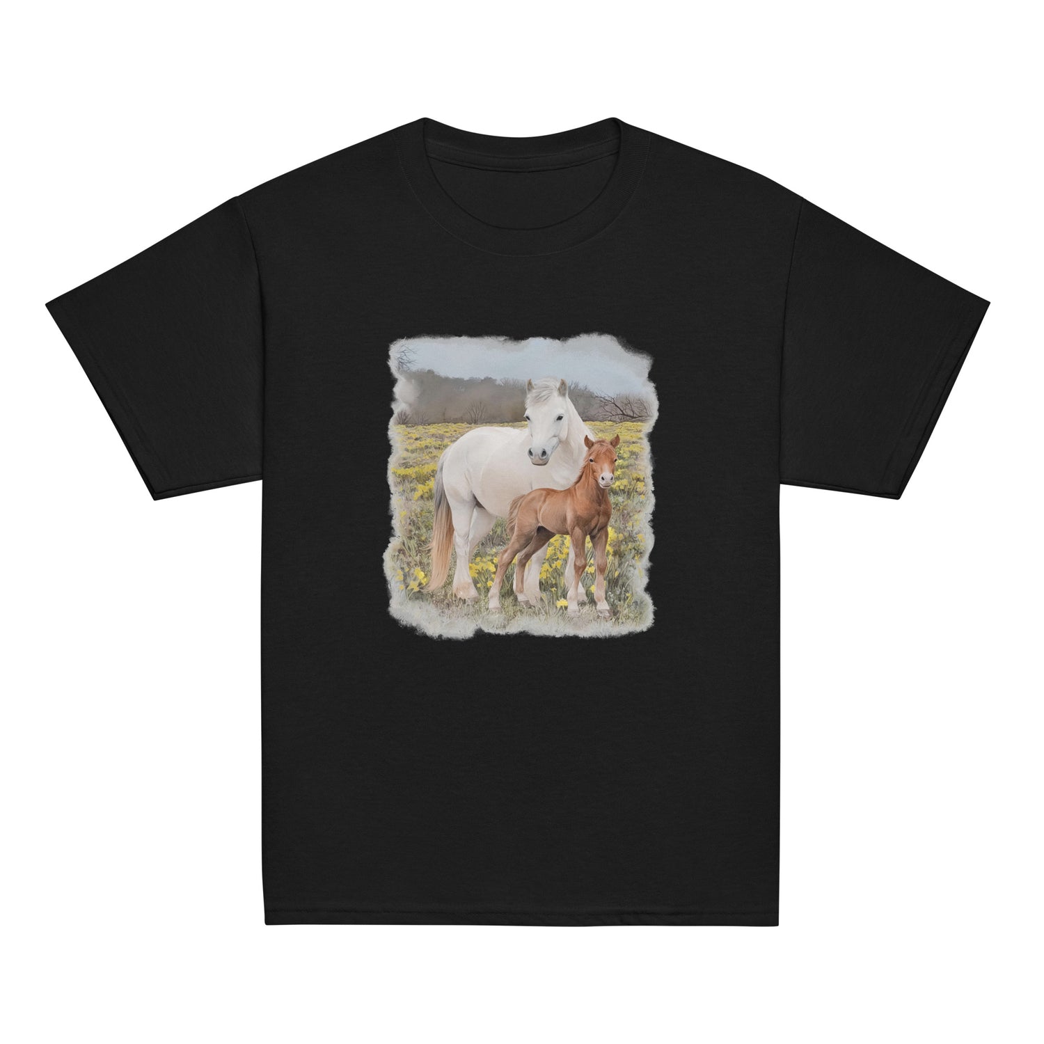 KIDS Glenn and Coco T-Shirt by Katie Van Slyke - Black